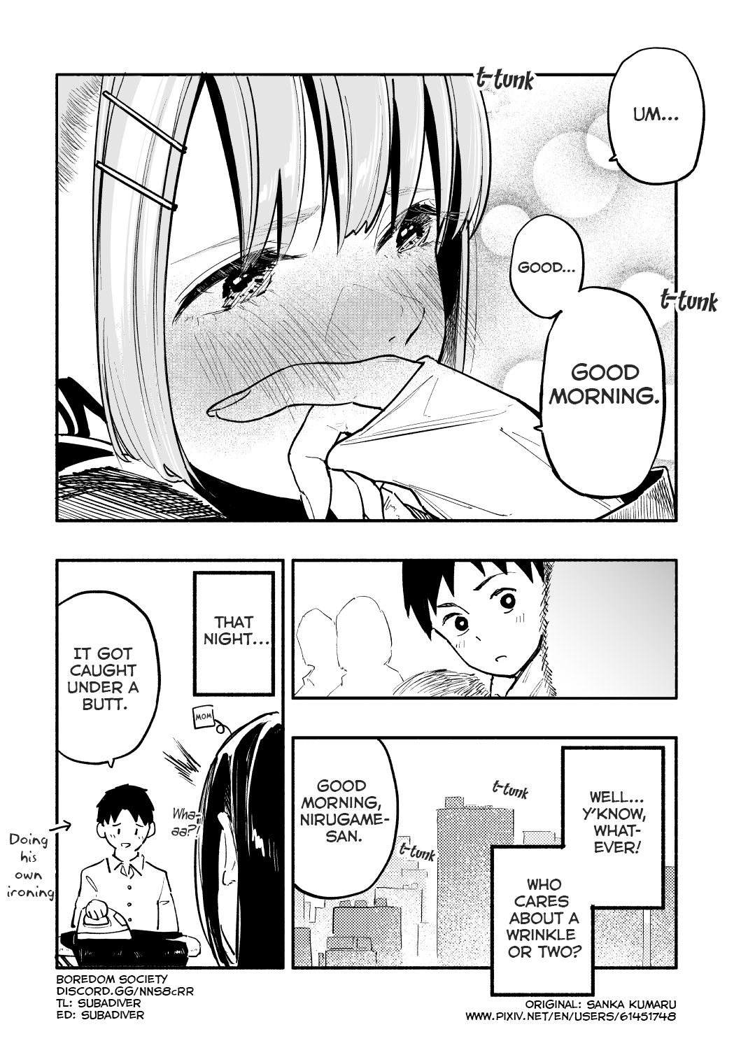 Nirugame-Chan With The Huge Ass And Usami-Kun - Chapter 17: A Story Of A Girl With A Huge Ass Once Again Failing To Sit Down