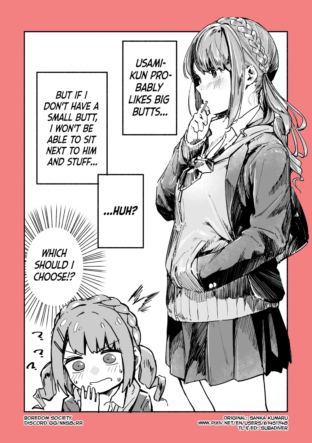 Nirugame-Chan With The Huge Ass And Usami-Kun - Chapter 7: Nirugame-Chan Who Thinks About Butts