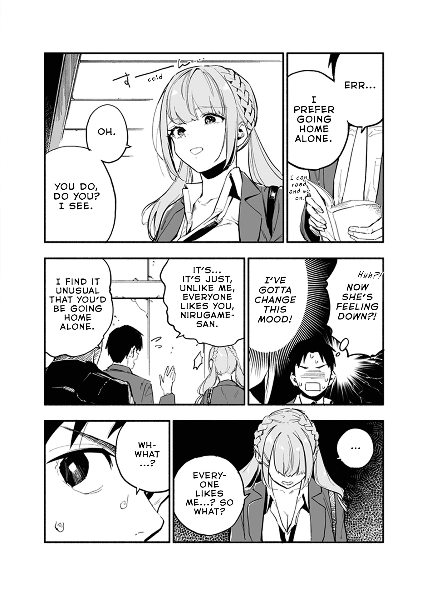 Nirugame-Chan With The Huge Ass And Usami-Kun - Chapter 33.5: A Girl With A Huge Ass Who Unintentionally Confesses