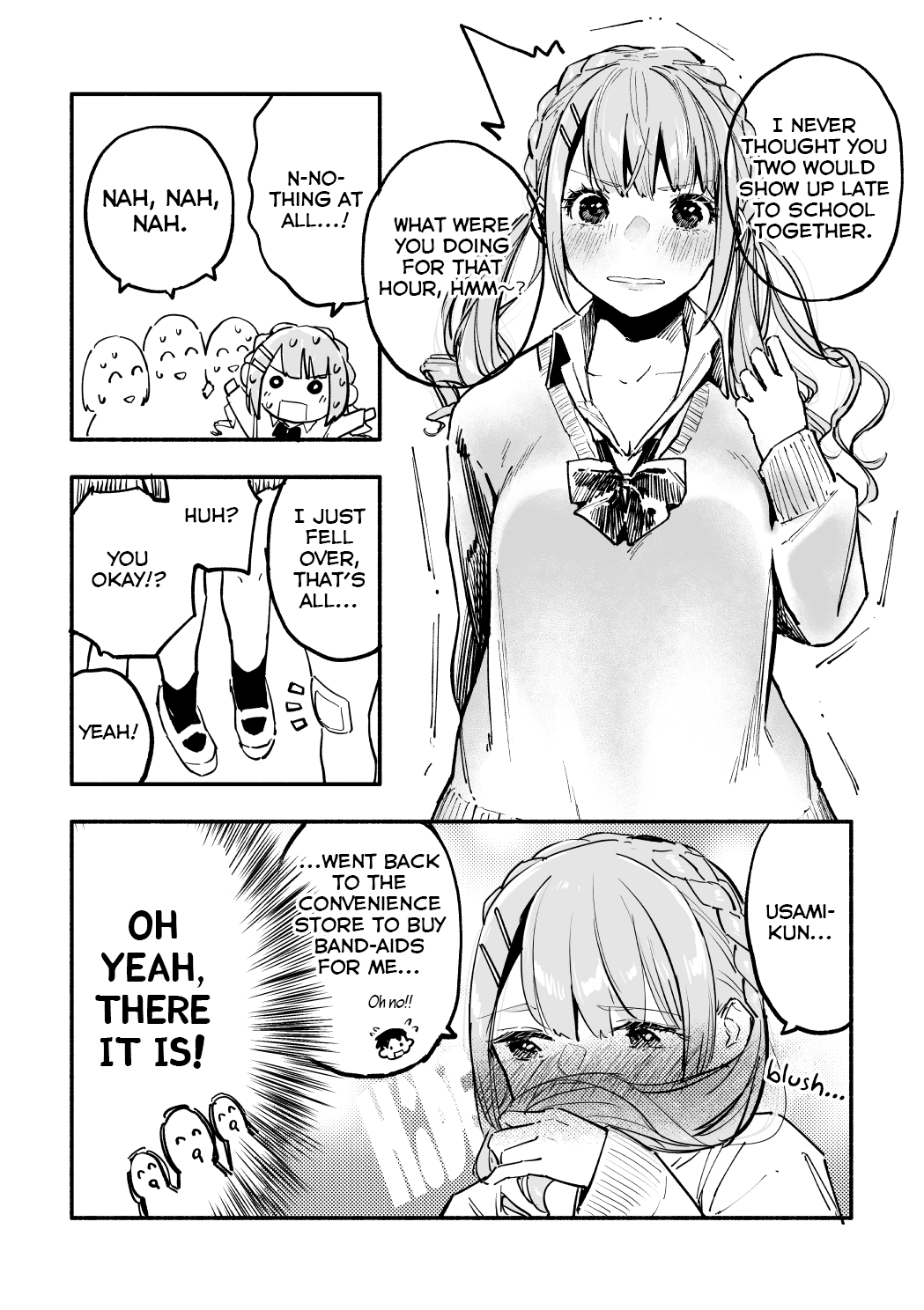 Nirugame-Chan With The Huge Ass And Usami-Kun - Chapter 22: A Story Of A Girl With A Huge Ass And I Who Are Each Questioned At School