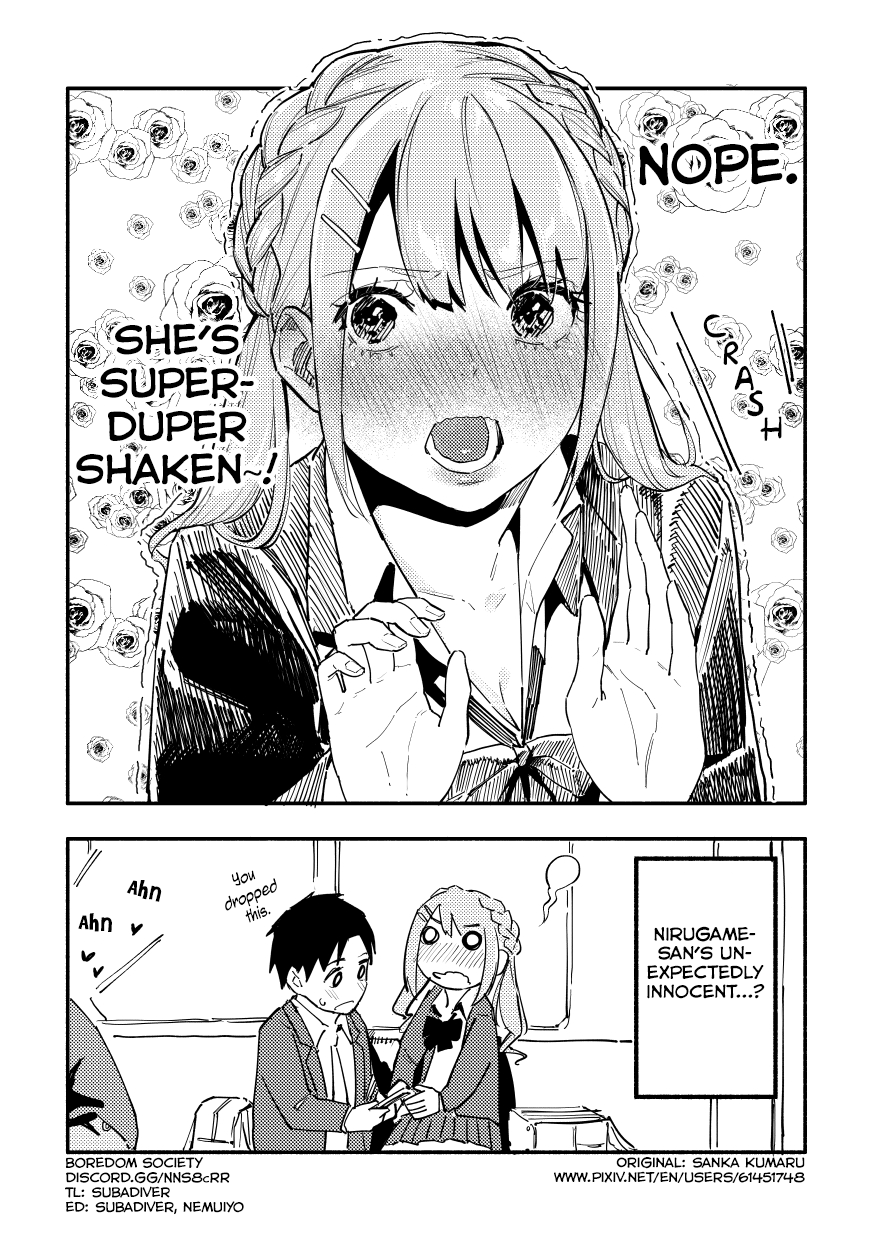 Nirugame-Chan With The Huge Ass And Usami-Kun - Chapter 27: A Story Of A Girl With A Huge Ass Who Can't Hide How Shaken She Is