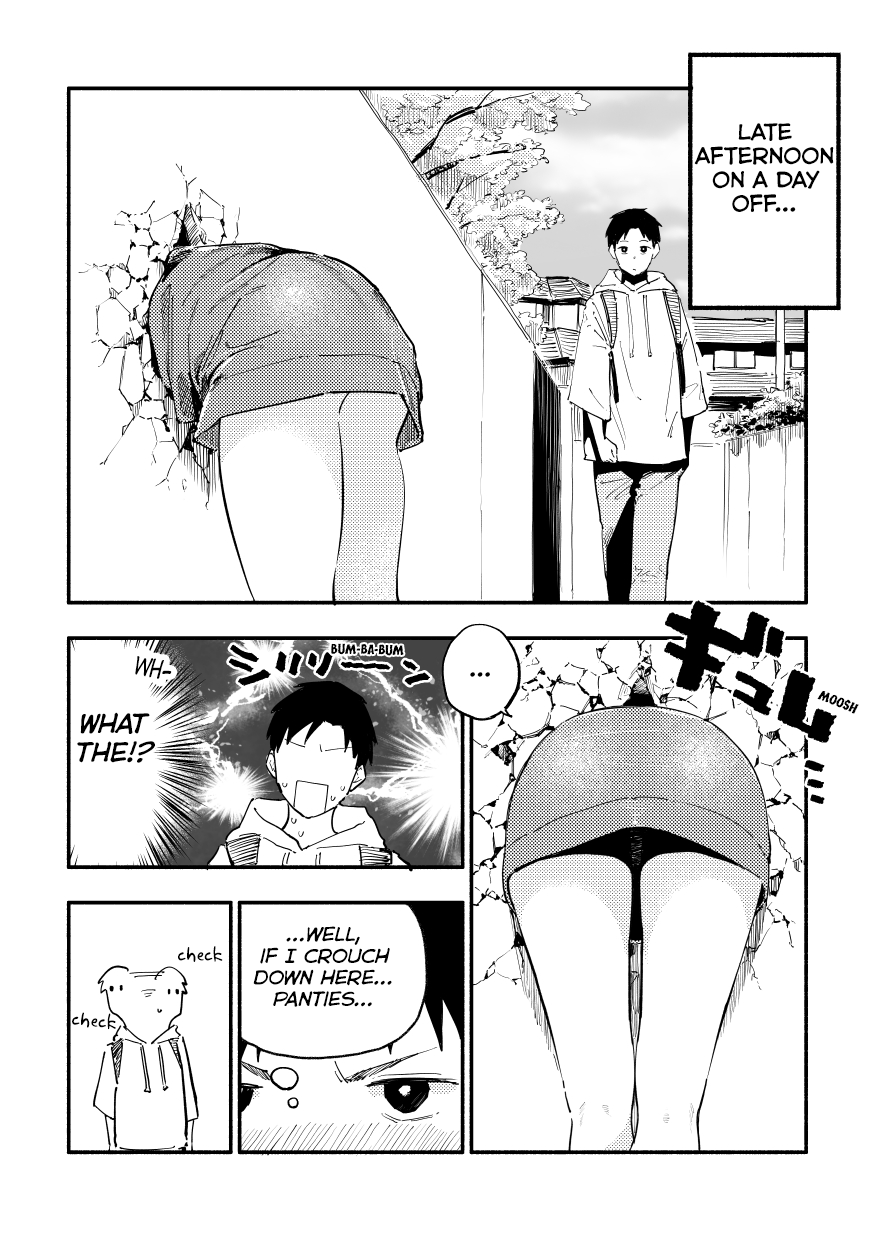 Nirugame-Chan With The Huge Ass And Usami-Kun - Chapter 28: A Story Of A Girl With A Huge Ass Who's Stuck In A Wall