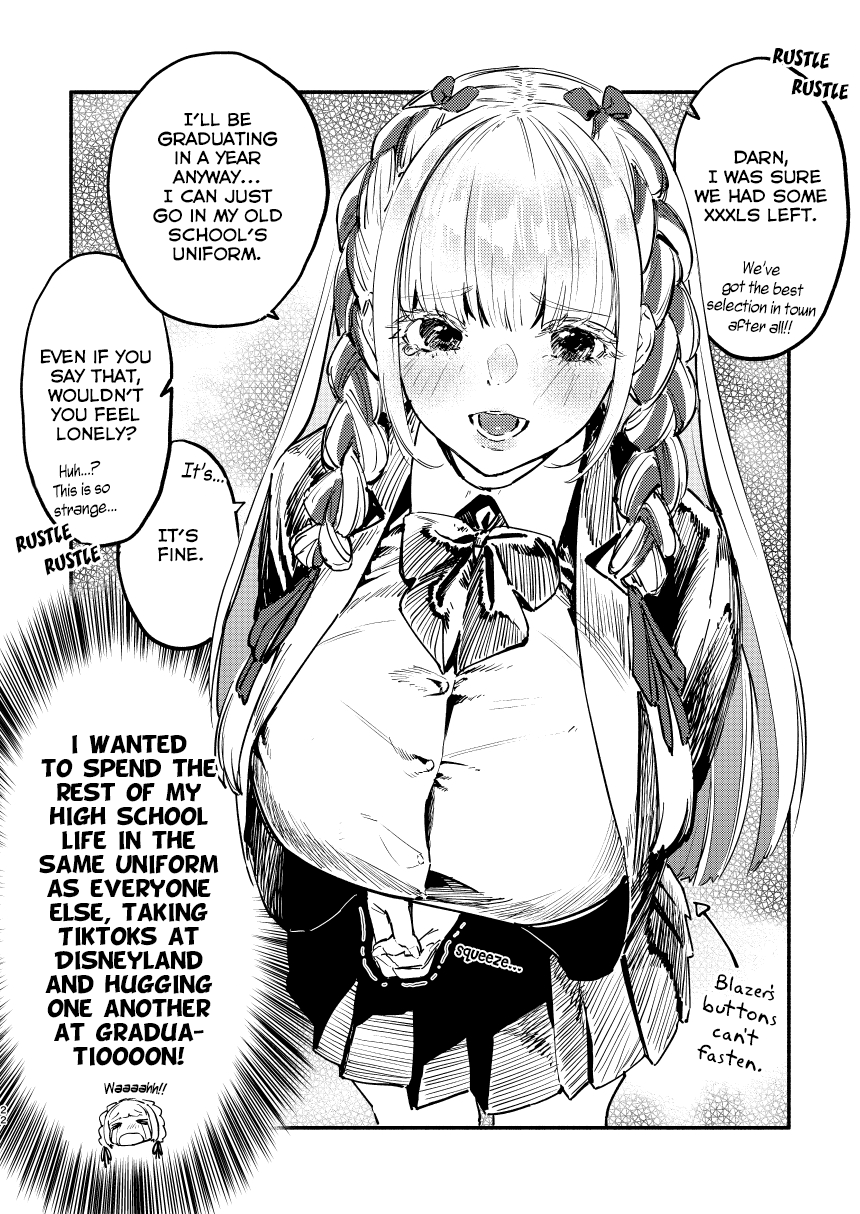 Nirugame-Chan With The Huge Ass And Usami-Kun - Chapter 30: Sample Of Comitia 136'S New Book, "My Classmate With The Huge Ass"