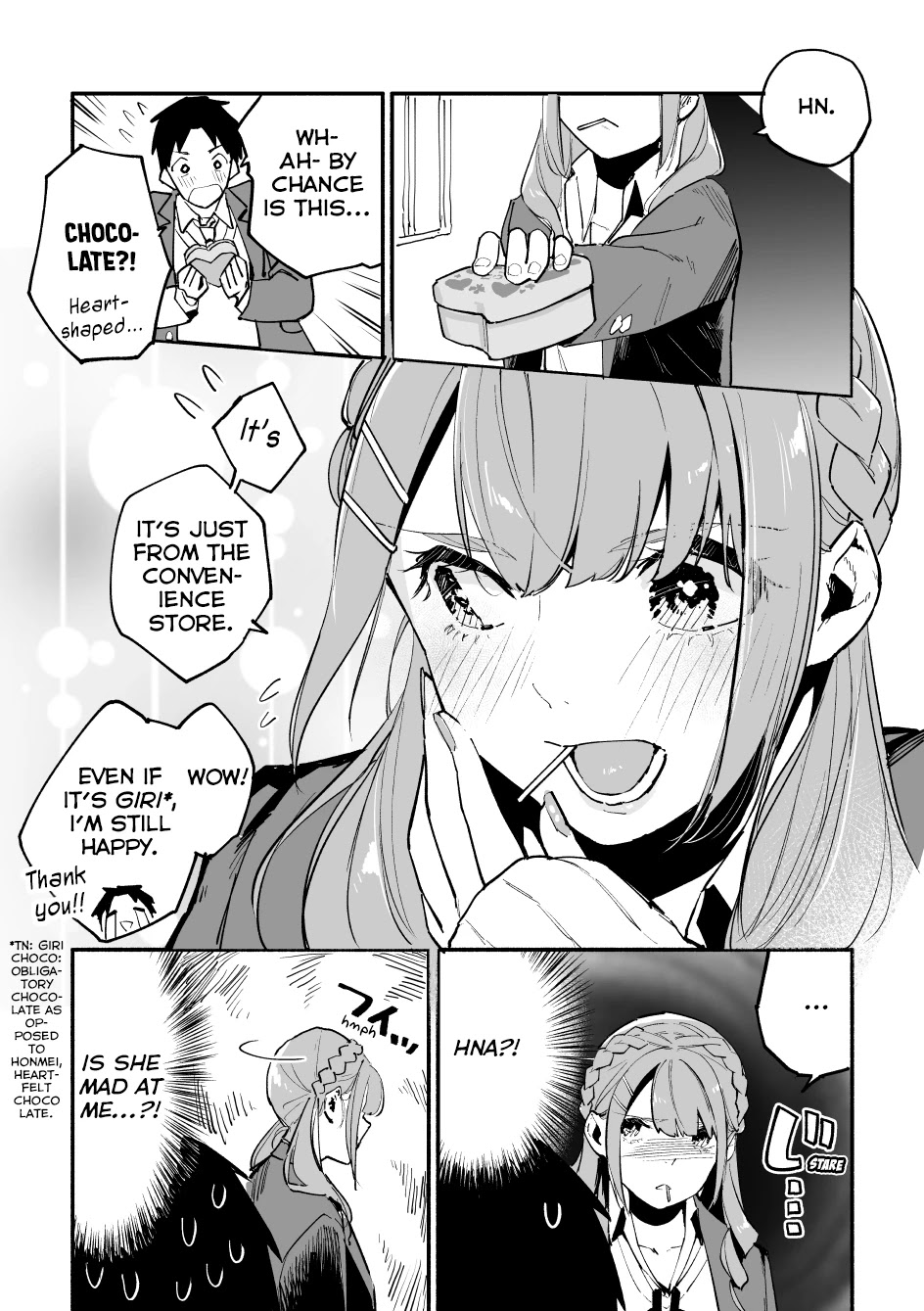 Nirugame-Chan With The Huge Ass And Usami-Kun - Chapter 42: A Girl With A Huge Ass Who Does Her Best On Valentine’s Day