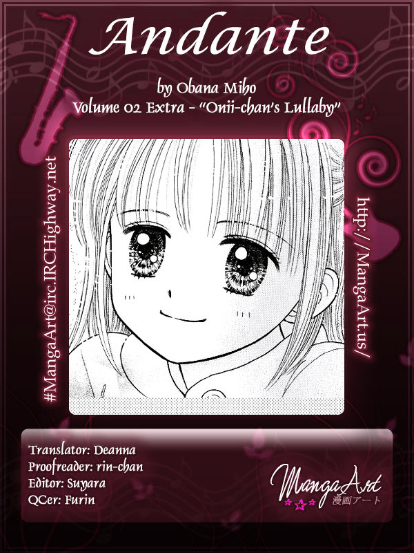 Andante - Vol.2 Chapter Extra : Onii-Chan S Lullaby