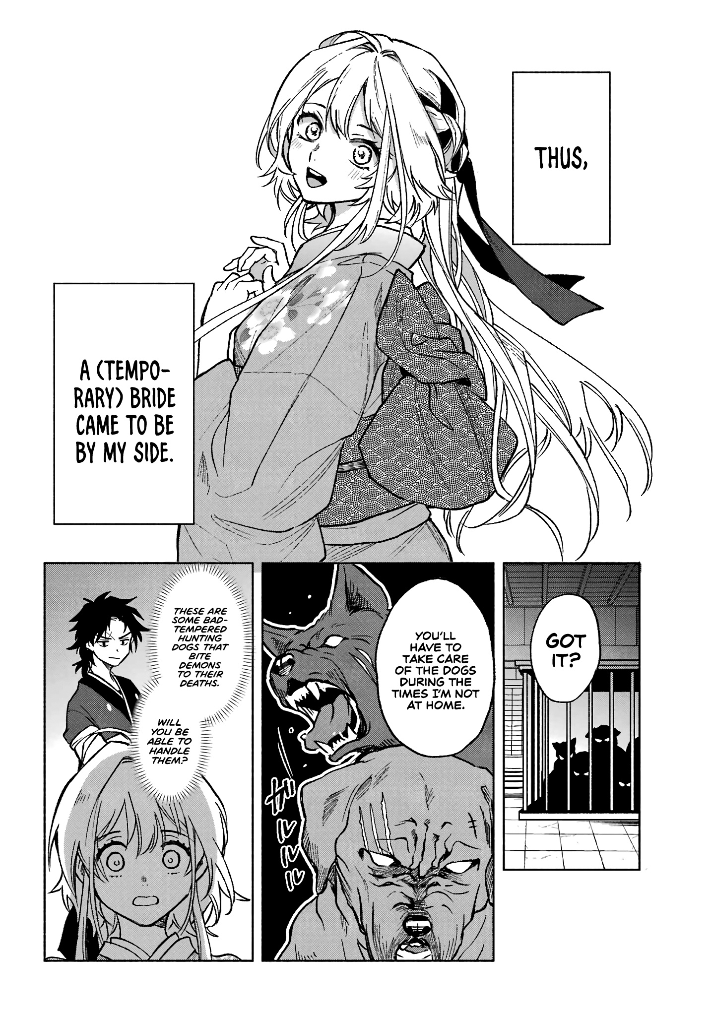 Kyouganeke No Hanayome - Chapter 1: Kurou And Fuyu