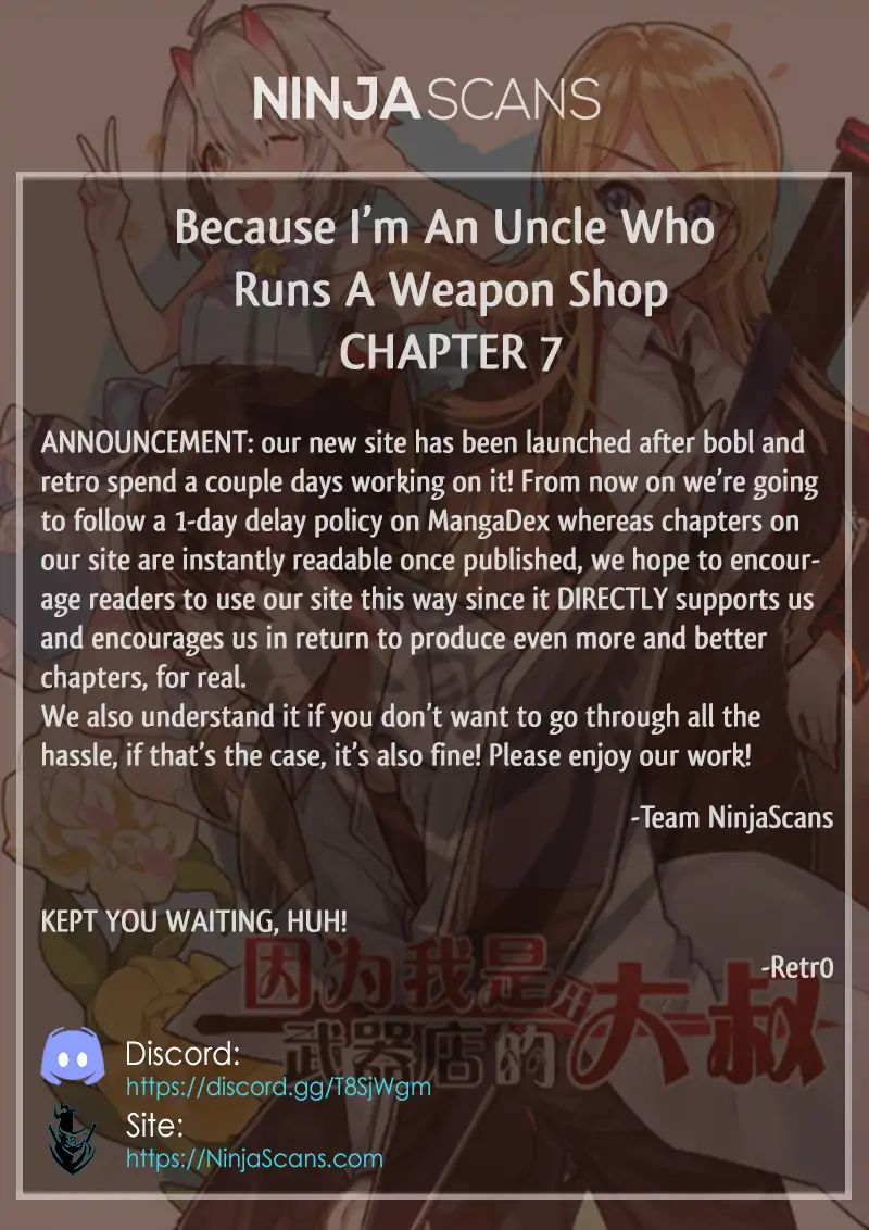 Because I'm An Uncle Who Runs A Weapon Shop - Chapter 7