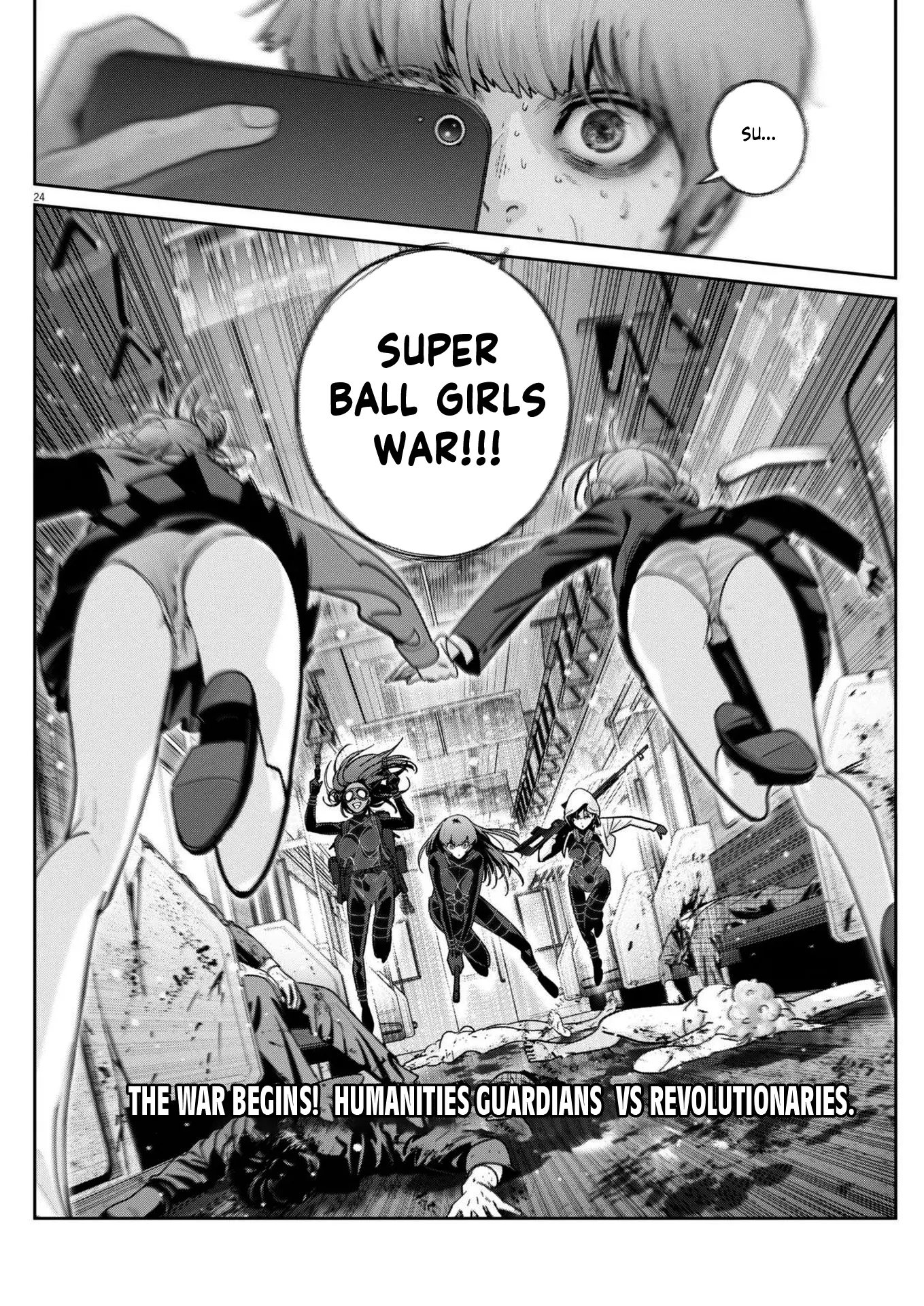 Super Ball Girls - Chapter 30: Super Ball Girls War