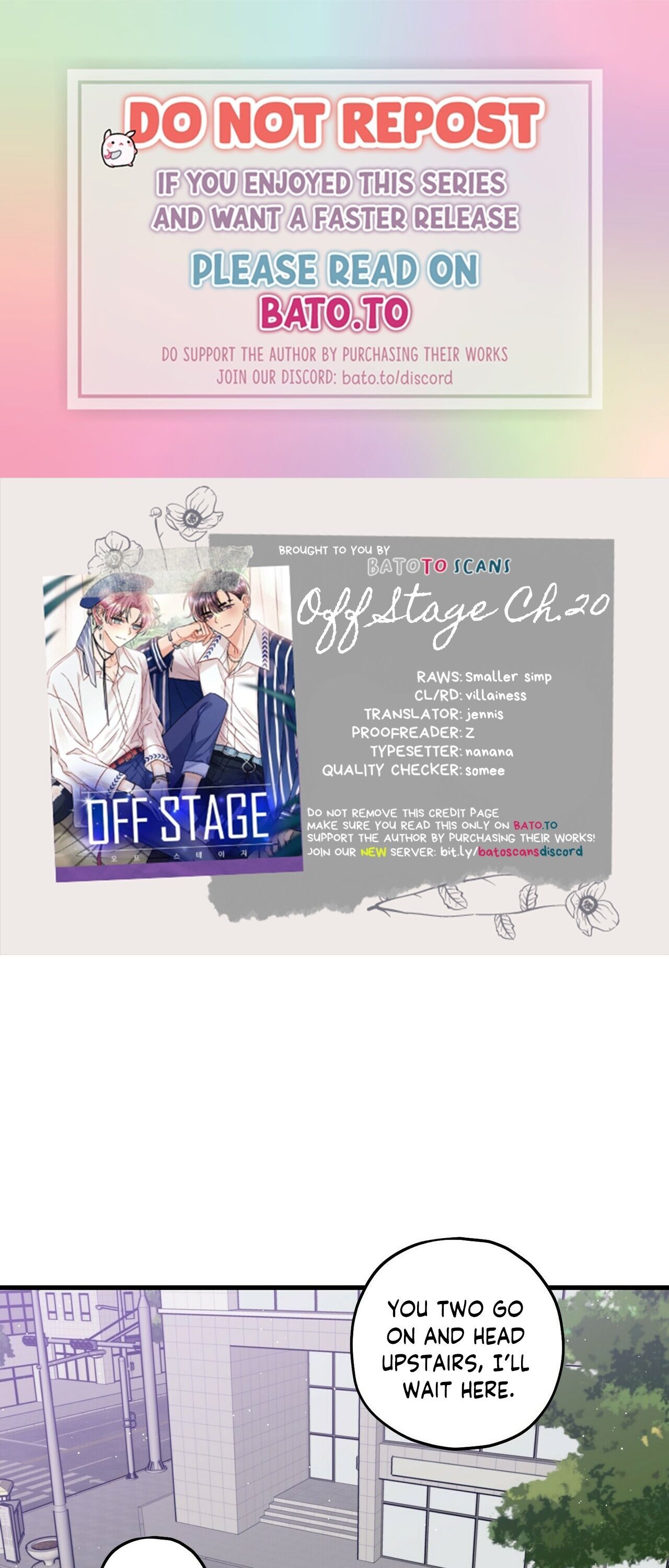 Off Stage - Chapter 20