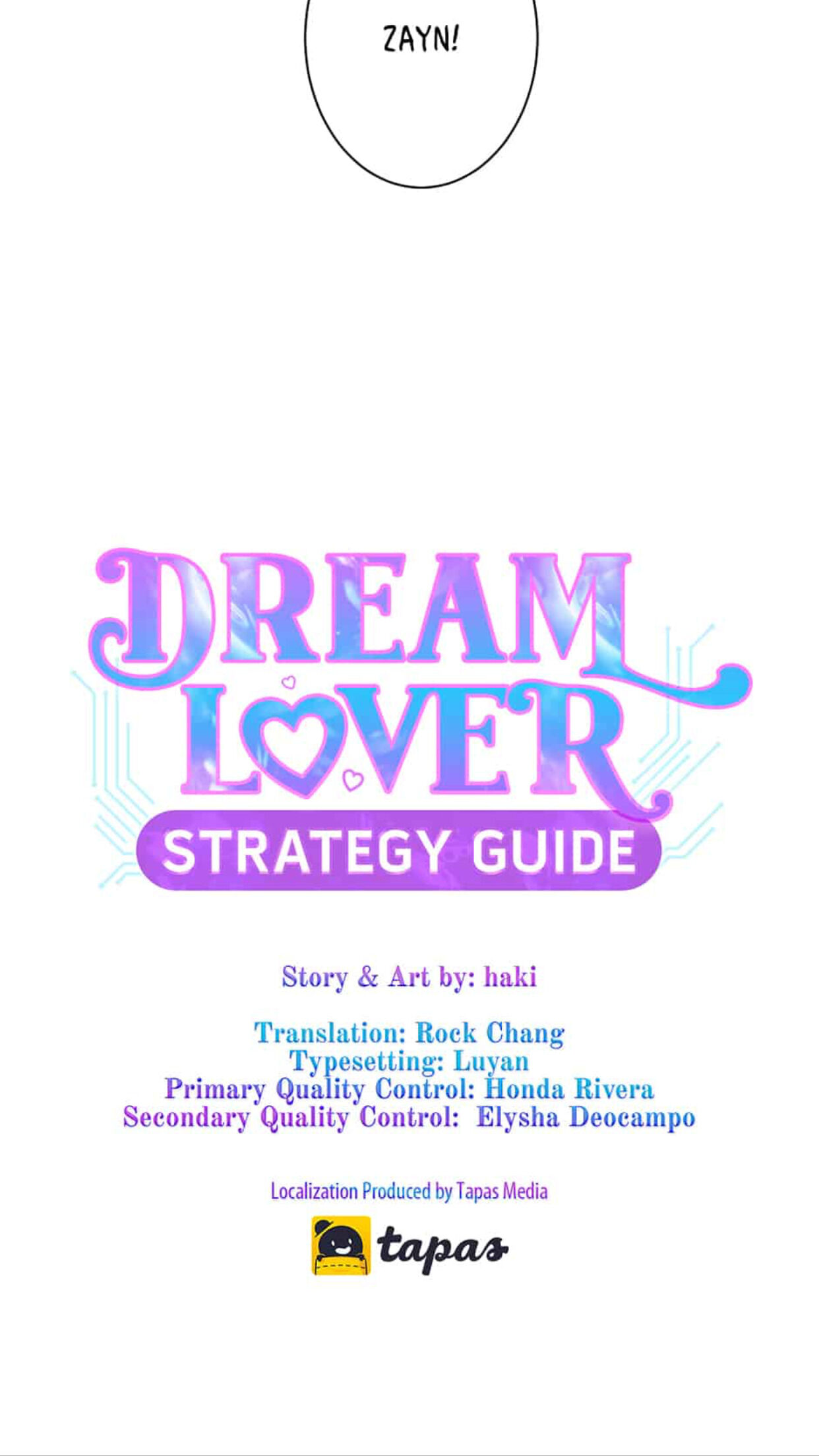 Dream Lover Strategy Guide - Chapter 10