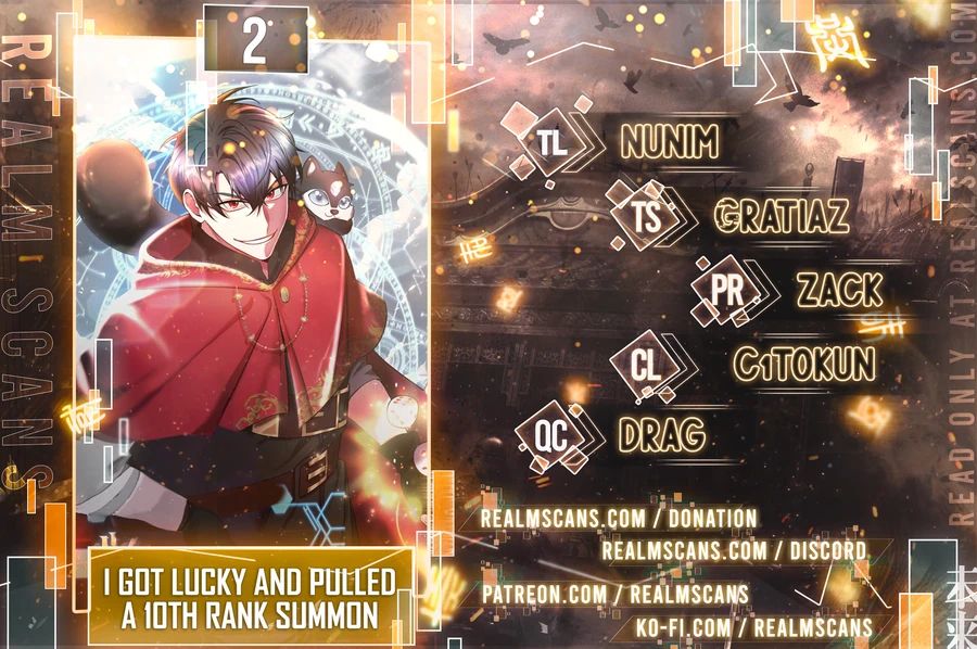 I Got Lucky And Pulled A 10Th Rank Summon - Chapter 2