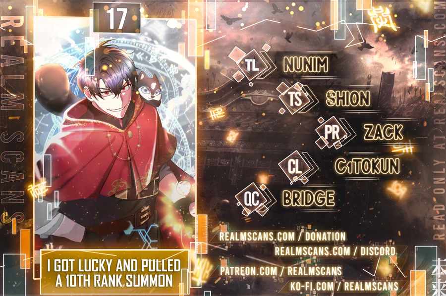 I Got Lucky And Pulled A 10Th Rank Summon - Chapter 17