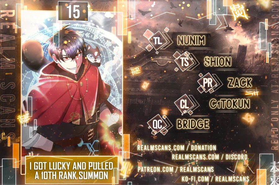 I Got Lucky And Pulled A 10Th Rank Summon - Chapter 15