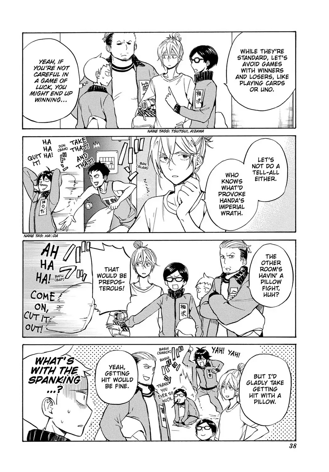 Handa-Kun - Chapter 22: Handa-Kun & The Class Trip, Night 1