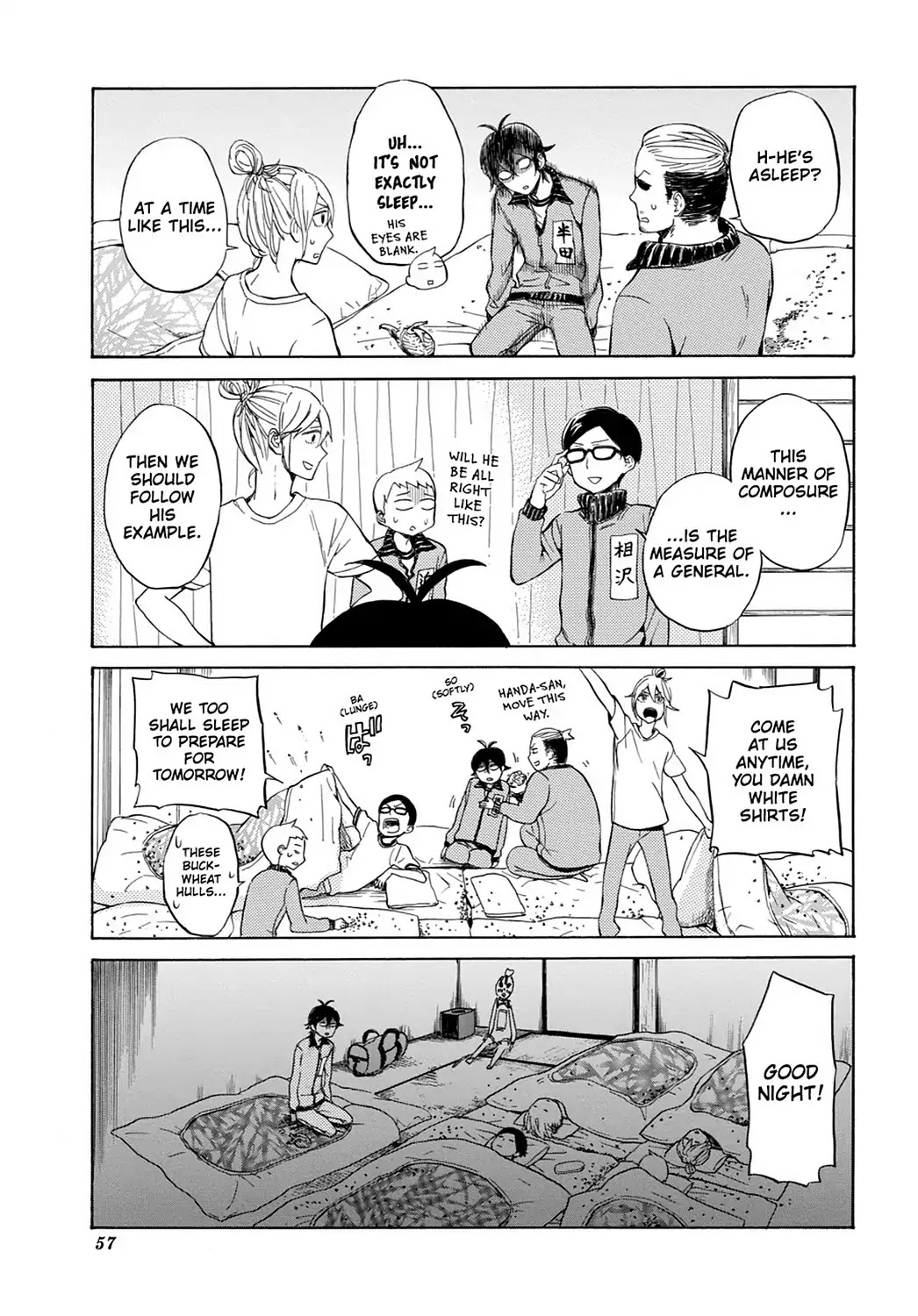 Handa-Kun - Chapter 22: Handa-Kun & The Class Trip, Night 1