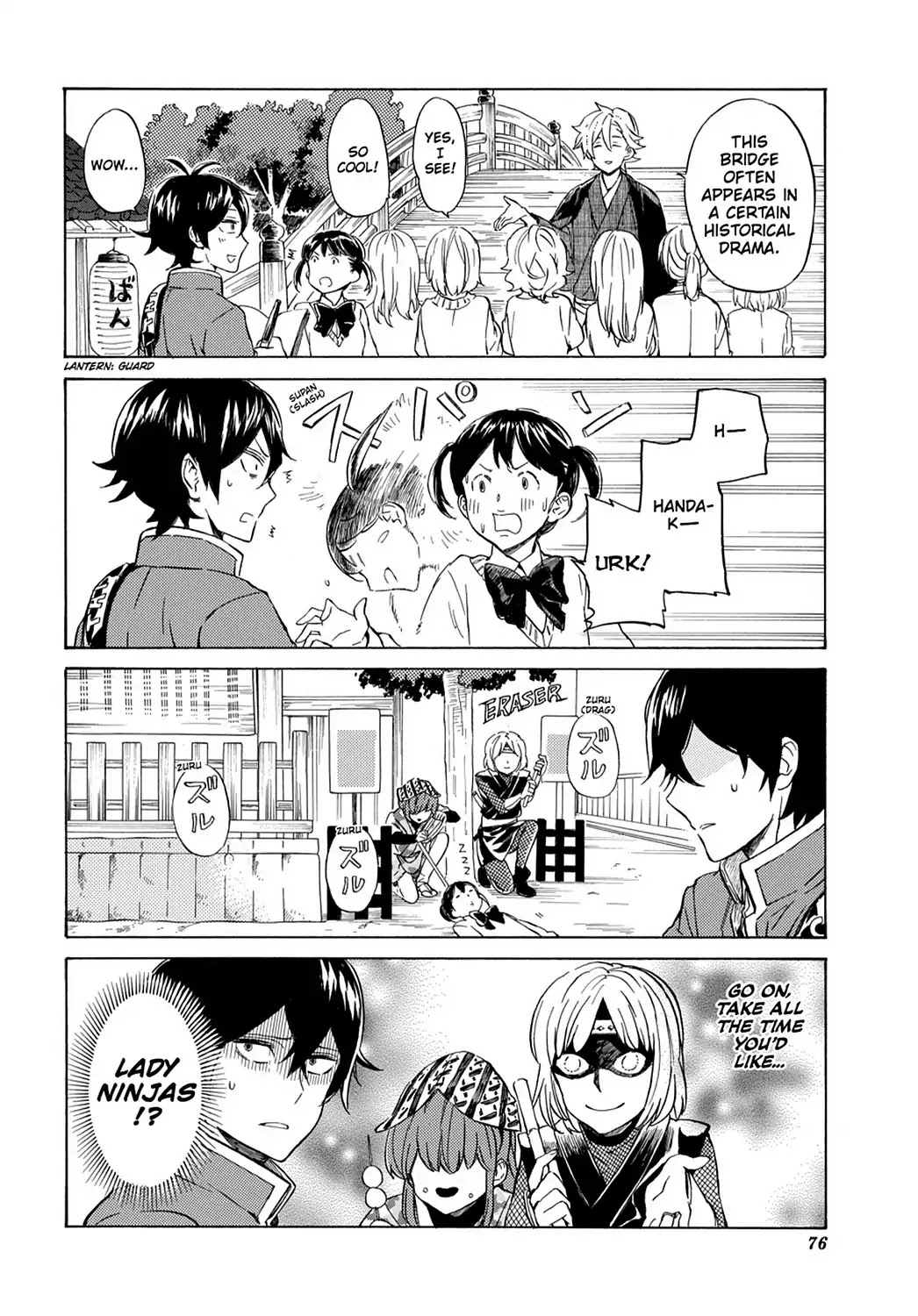 Handa-Kun - Chapter 23: Handa-Kun & The Class Trip, Day 2