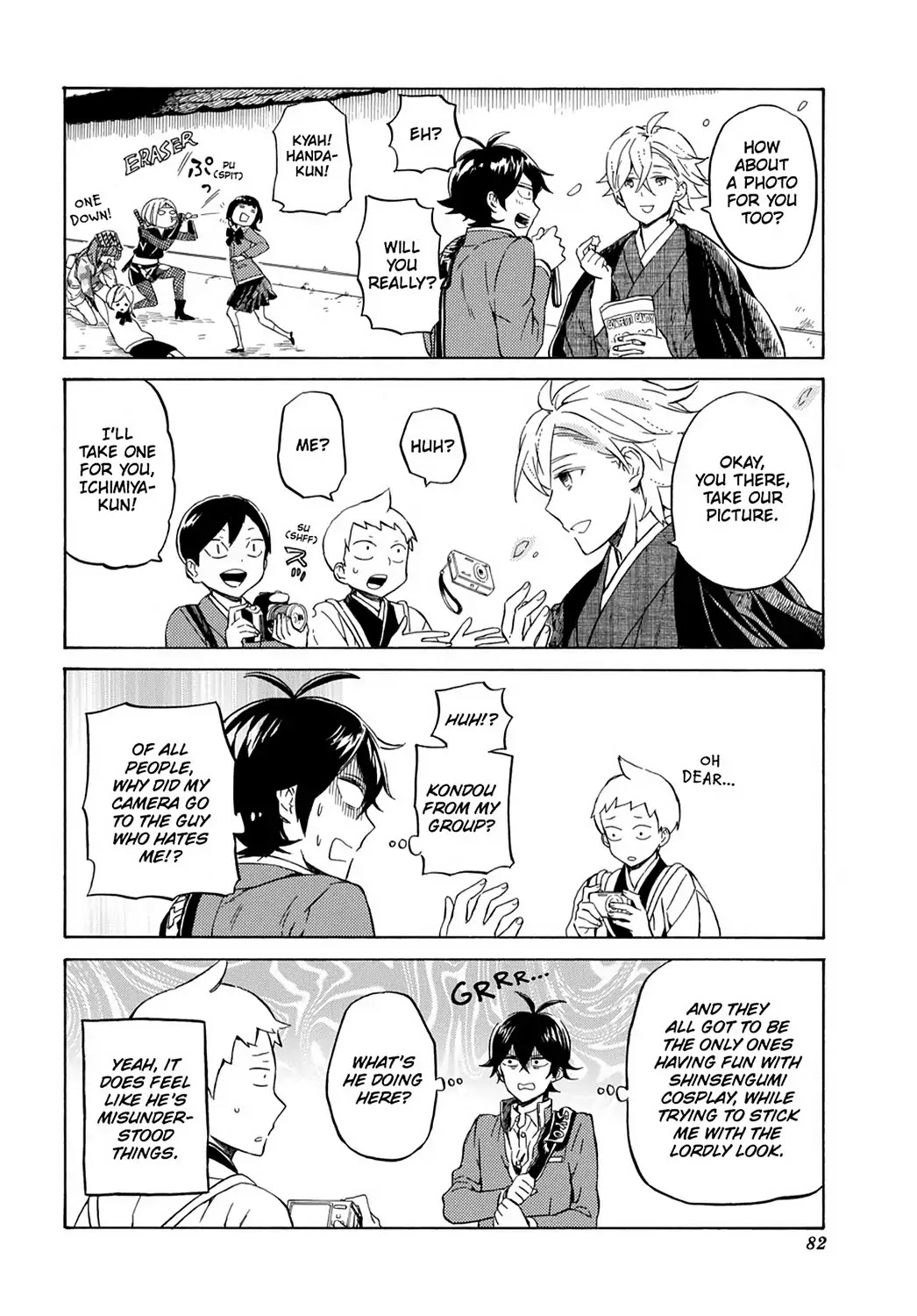 Handa-Kun - Chapter 23: Handa-Kun & The Class Trip, Day 2