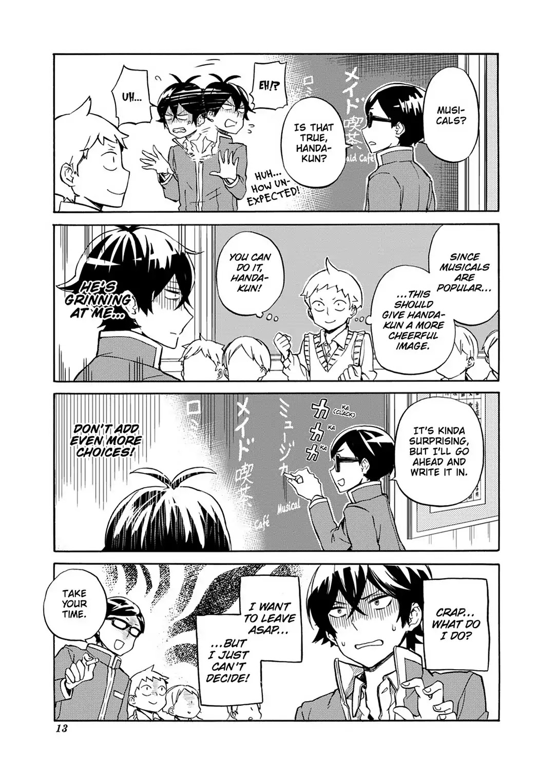 Handa-Kun - Chapter 26: Handa-Kun & The Culture Festival Preparation 1