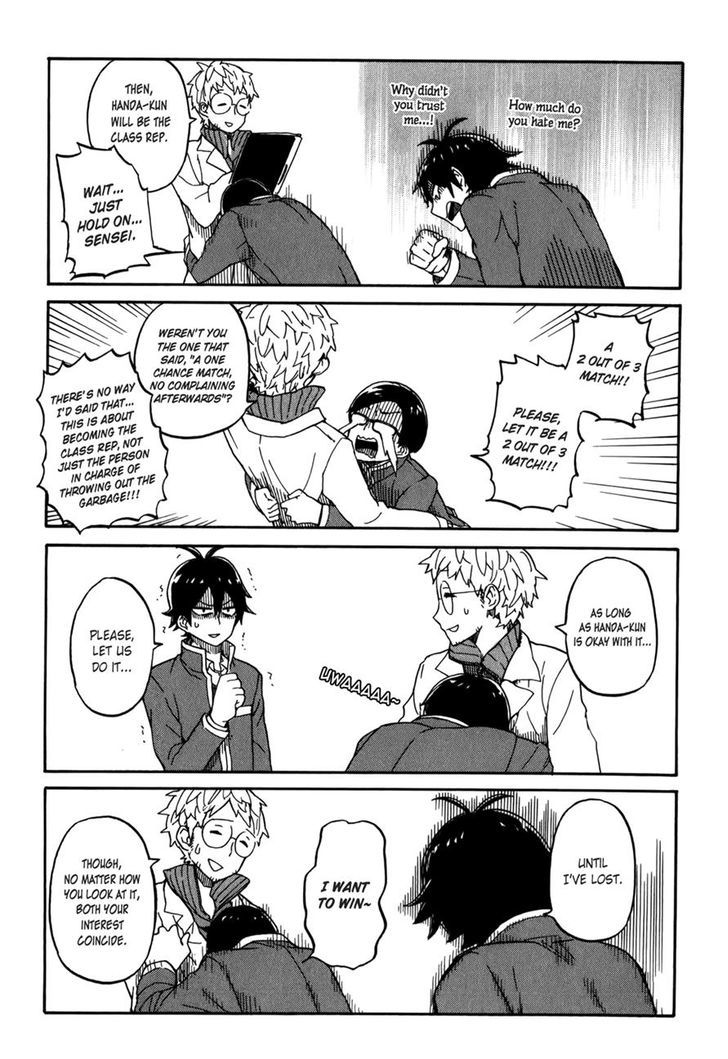 Handa-Kun - Vol.1 Chapter 3 : Handa-Kun And The Class Rep