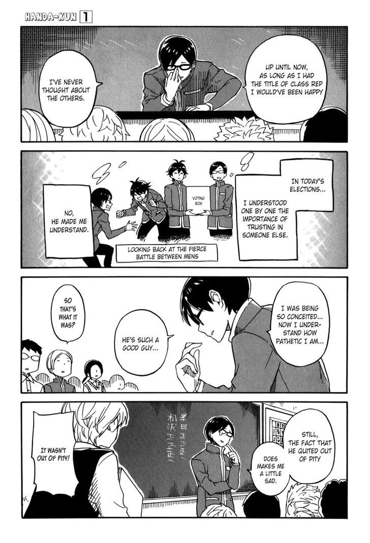 Handa-Kun - Vol.1 Chapter 3 : Handa-Kun And The Class Rep