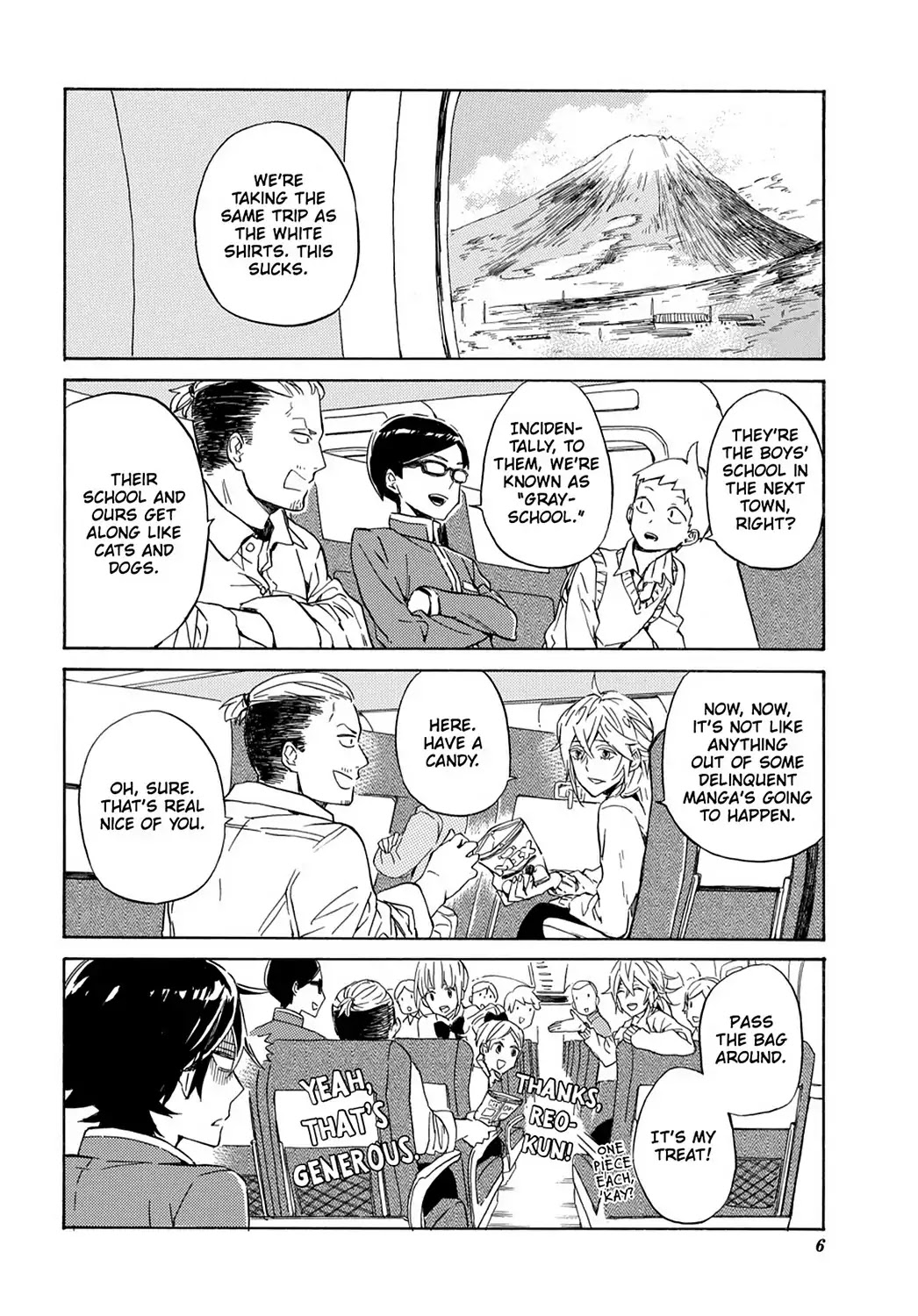 Handa-Kun - Chapter 21: Handa-Kun & The Class Trip, Day 1