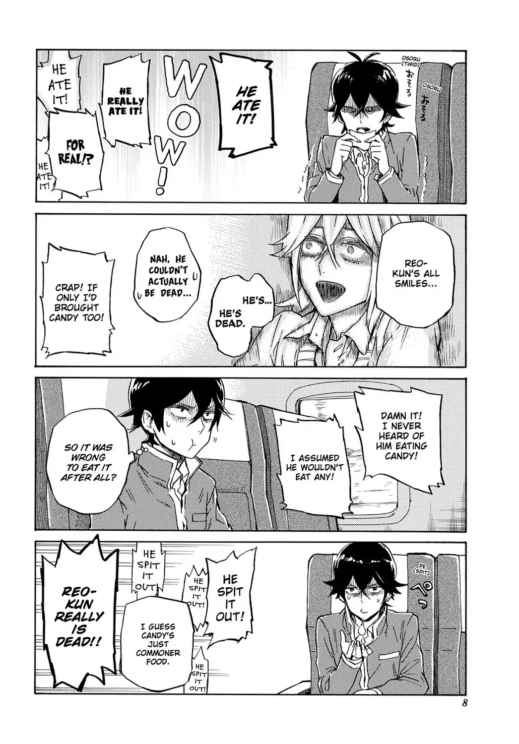 Handa-Kun - Chapter 21: Handa-Kun & The Class Trip, Day 1