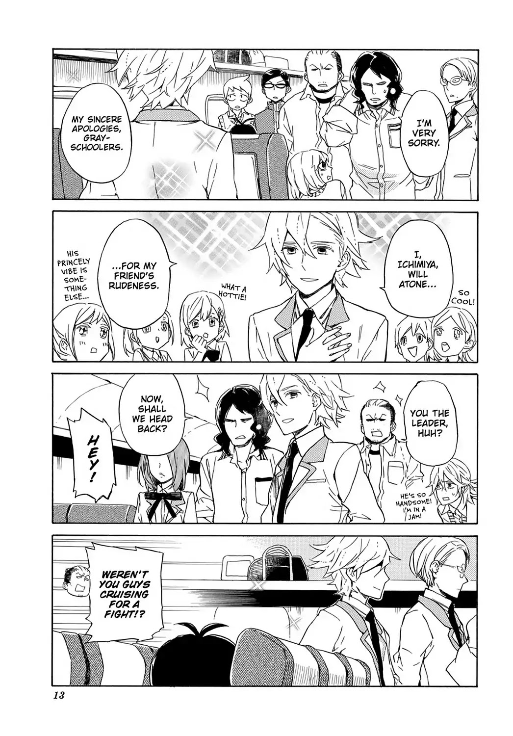 Handa-Kun - Chapter 21: Handa-Kun & The Class Trip, Day 1