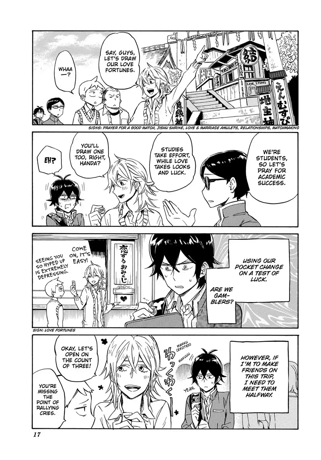 Handa-Kun - Chapter 21: Handa-Kun & The Class Trip, Day 1