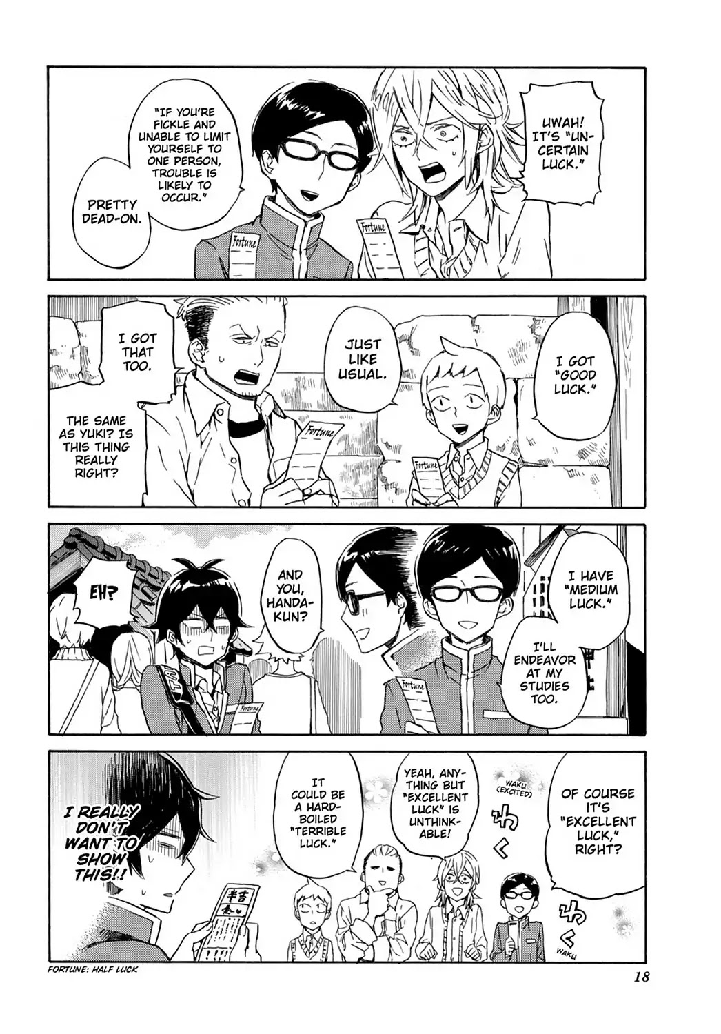 Handa-Kun - Chapter 21: Handa-Kun & The Class Trip, Day 1