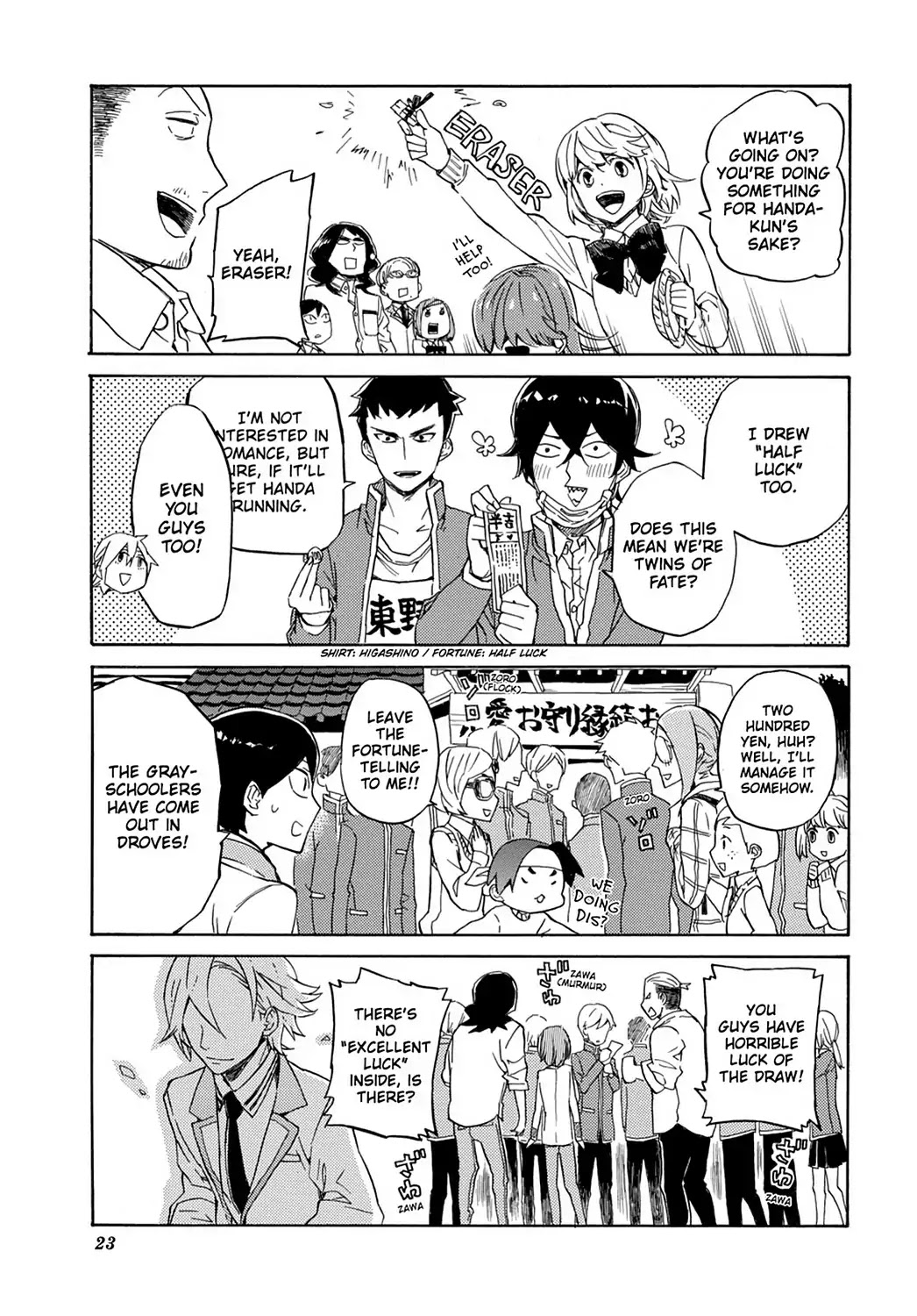 Handa-Kun - Chapter 21: Handa-Kun & The Class Trip, Day 1