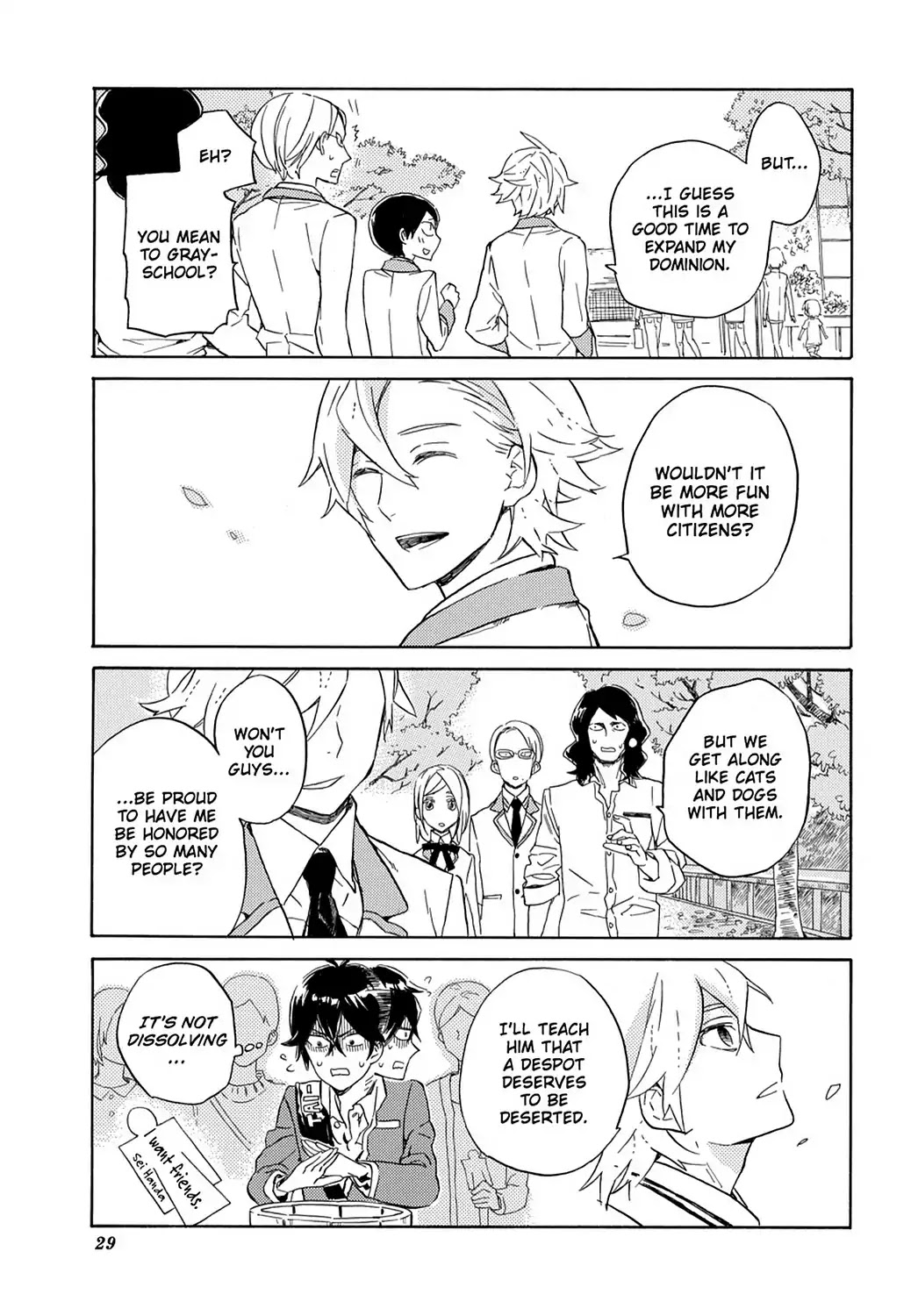 Handa-Kun - Chapter 21: Handa-Kun & The Class Trip, Day 1