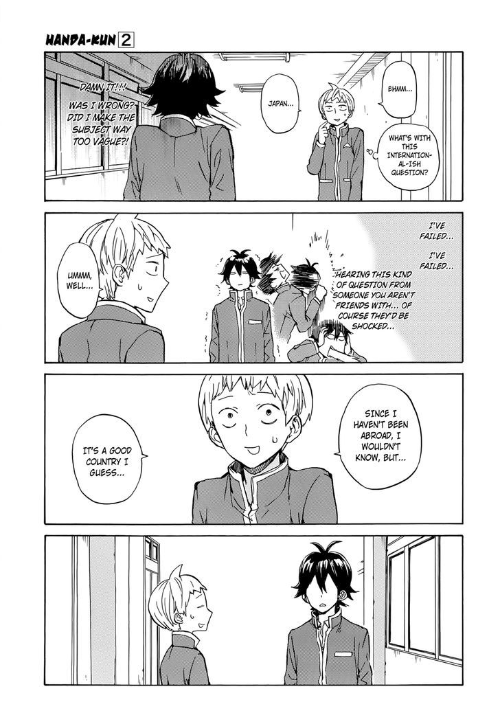 Handa-Kun - Vol.2 Chapter 9 : Handa-Kun And His Social Life