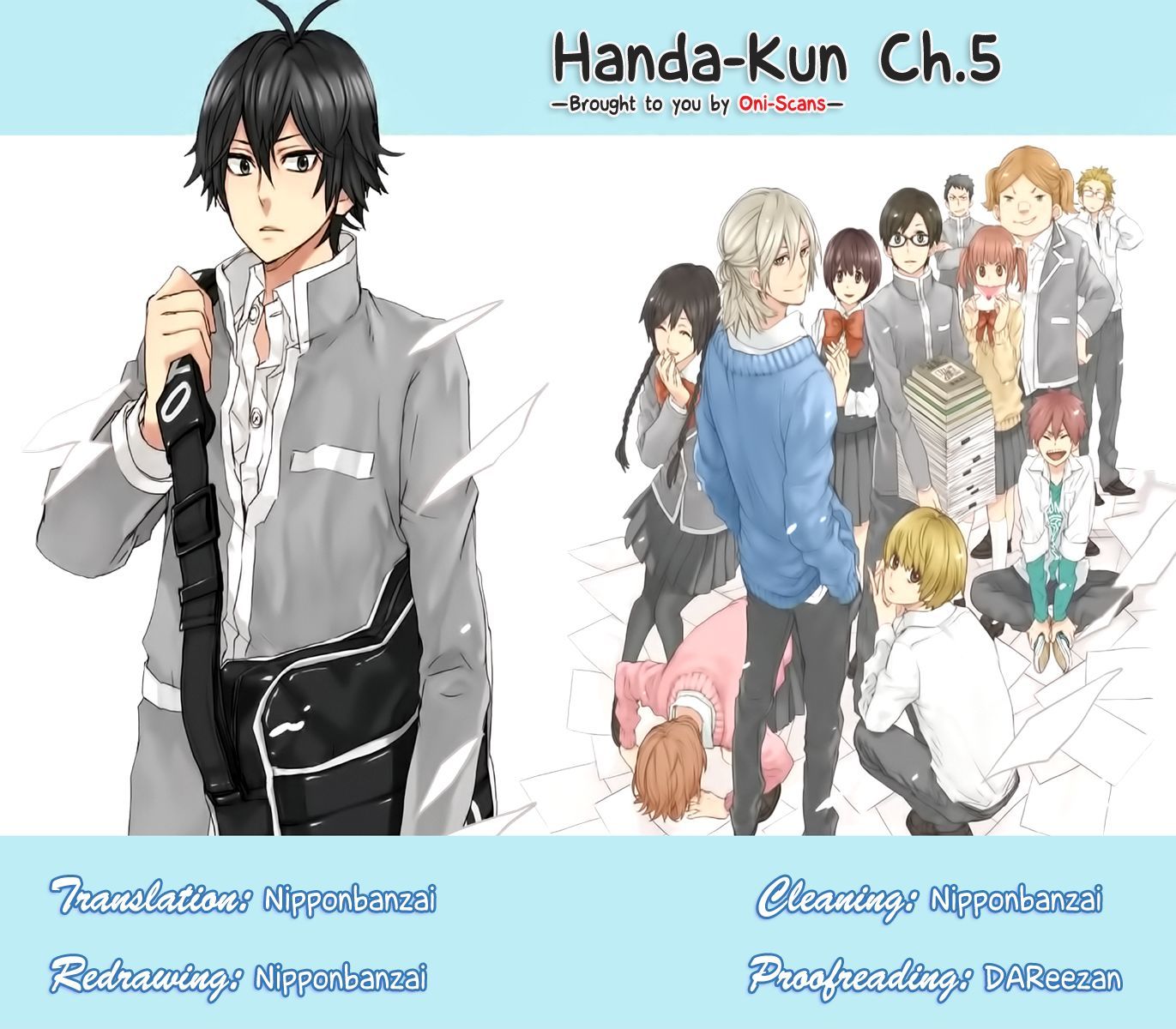 Handa-Kun - Vol.1 Chapter 5 : Handa-Kun And The Truant