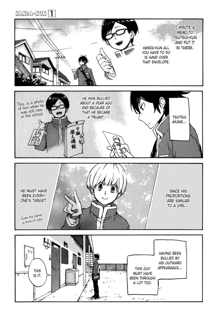 Handa-Kun - Vol.1 Chapter 5 : Handa-Kun And The Truant