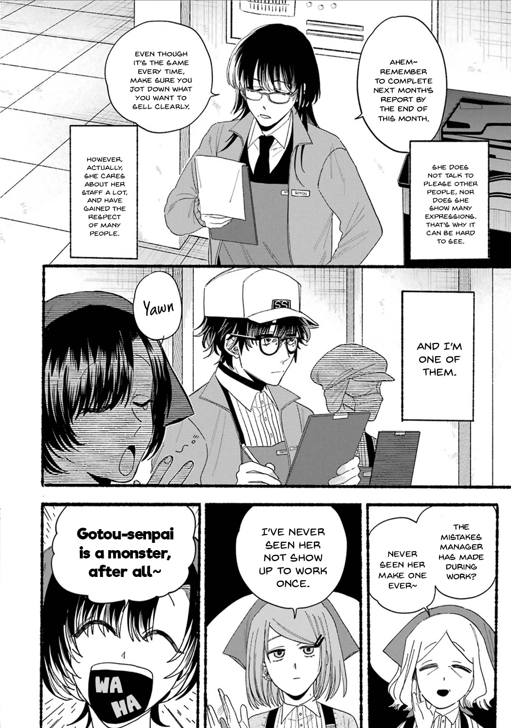 A Story About Smoking At The Back Of The Supermarket - Chapter 28.5: Vol.3 Extras