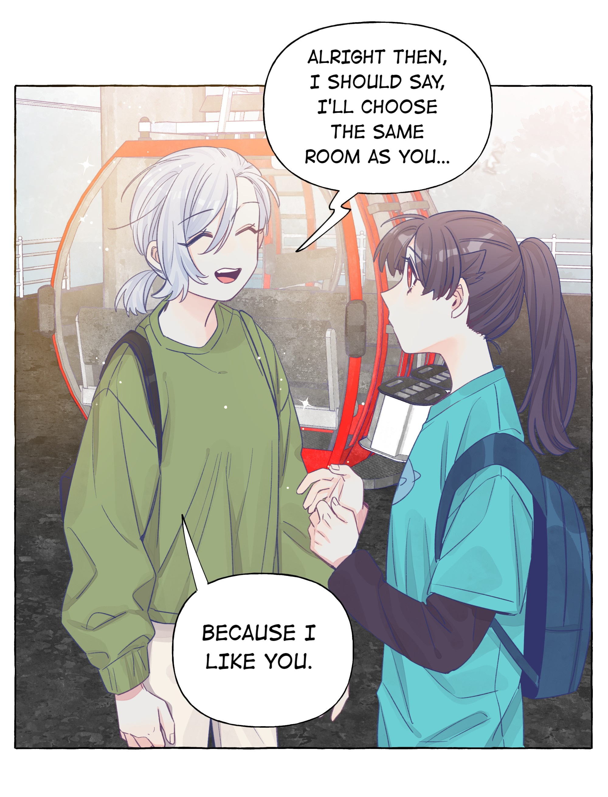 Straight Girl Trap - Chapter 40.2: "Because I Like You", Then