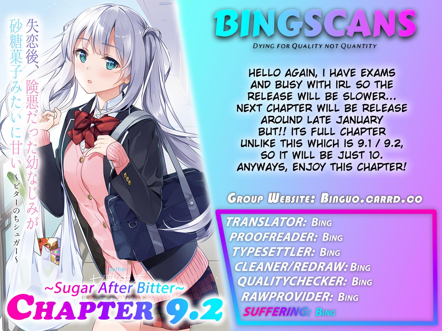 After A Heartbreak, My Bitter Childhood Friend Is Now Sweet Like Sugar - Chapter 9.2