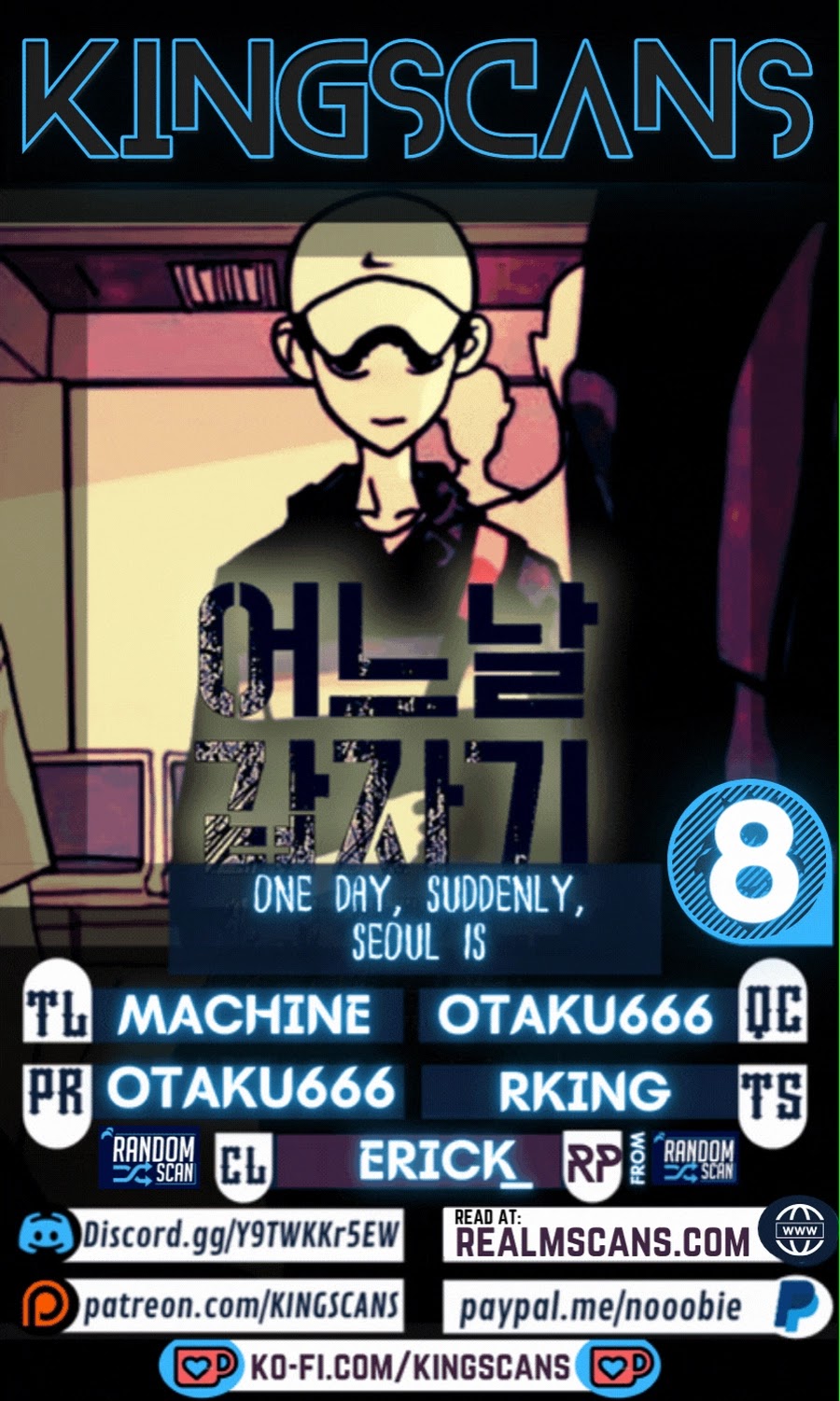 One Day, Suddenly, Seoul Is - Chapter 8