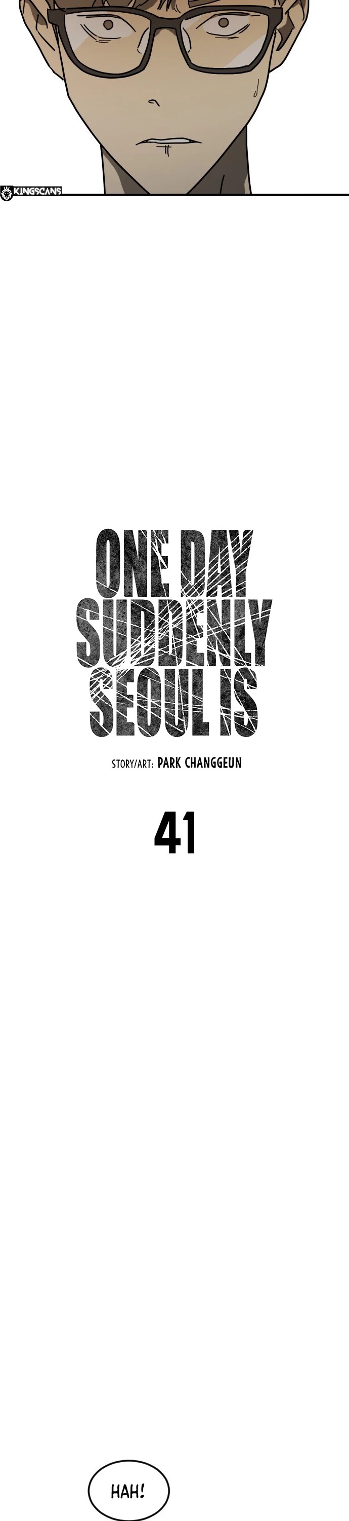 One Day, Suddenly, Seoul Is - Chapter 41