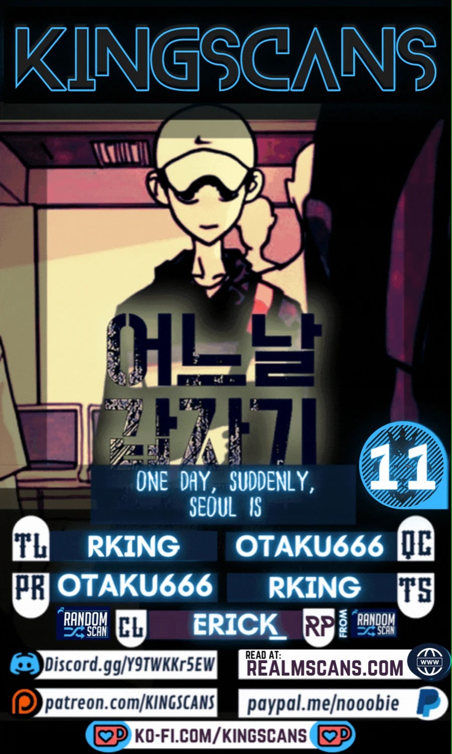 One Day, Suddenly, Seoul Is - Chapter 11