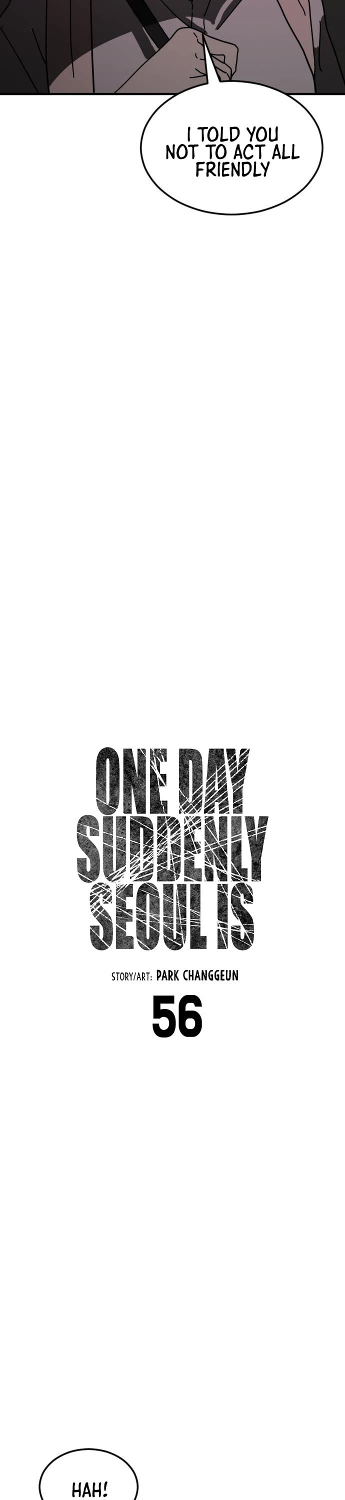 One Day, Suddenly, Seoul Is - Chapter 56