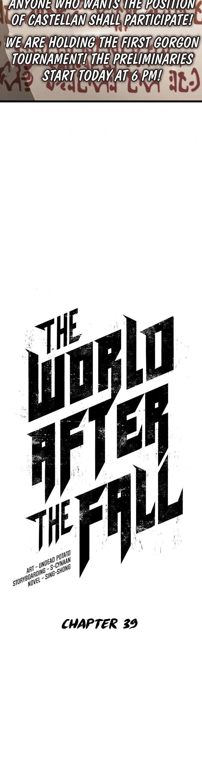 The World After The Fall - Chapter 39