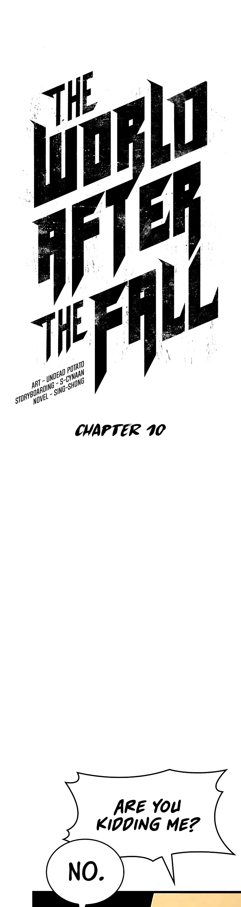 The World After The Fall - Chapter 10