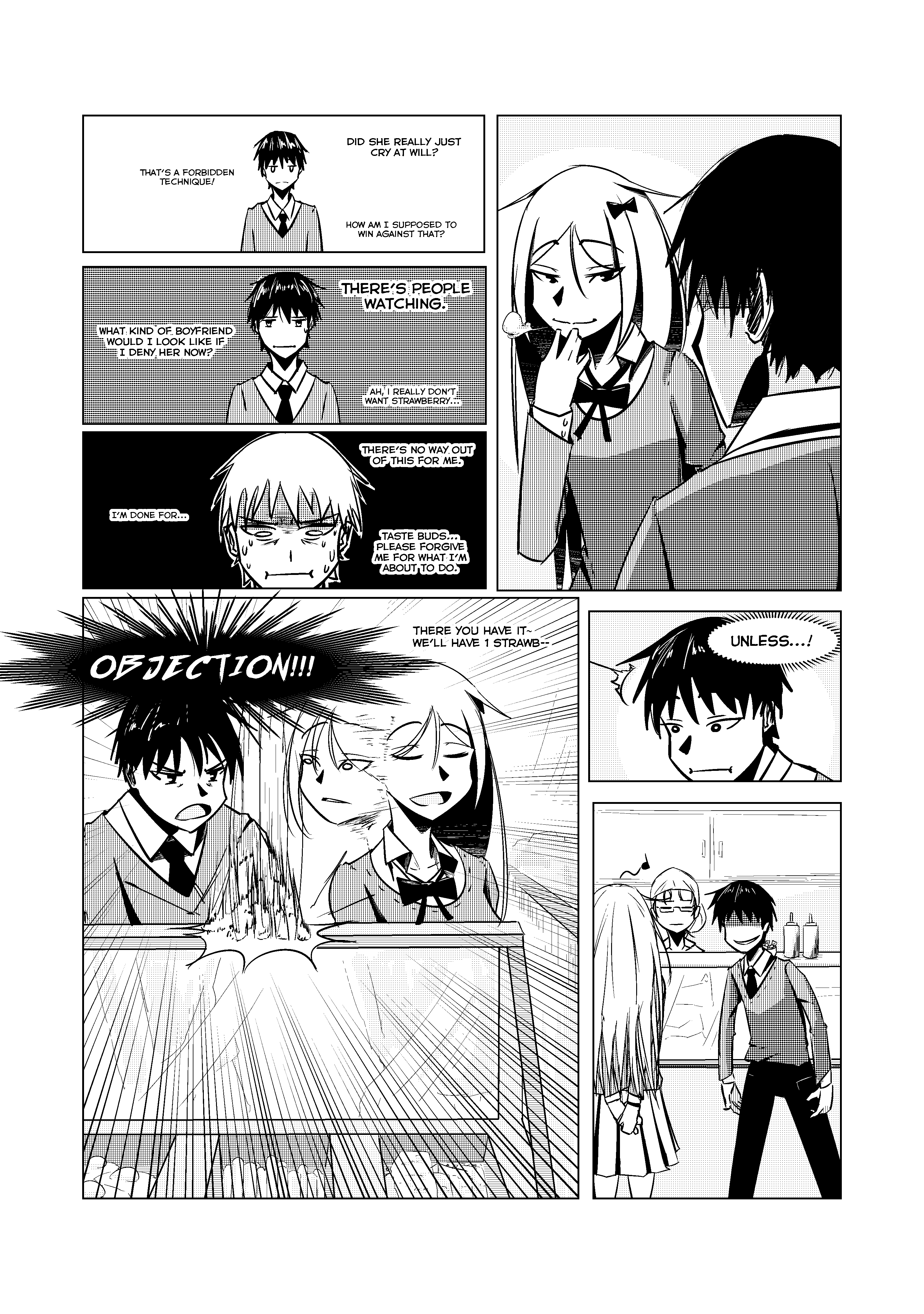 Opposites In Disguise - Vol.1 Chapter 0: Milkshake Ultimatum (Pilot Chapter - Outdated 2019 Art)