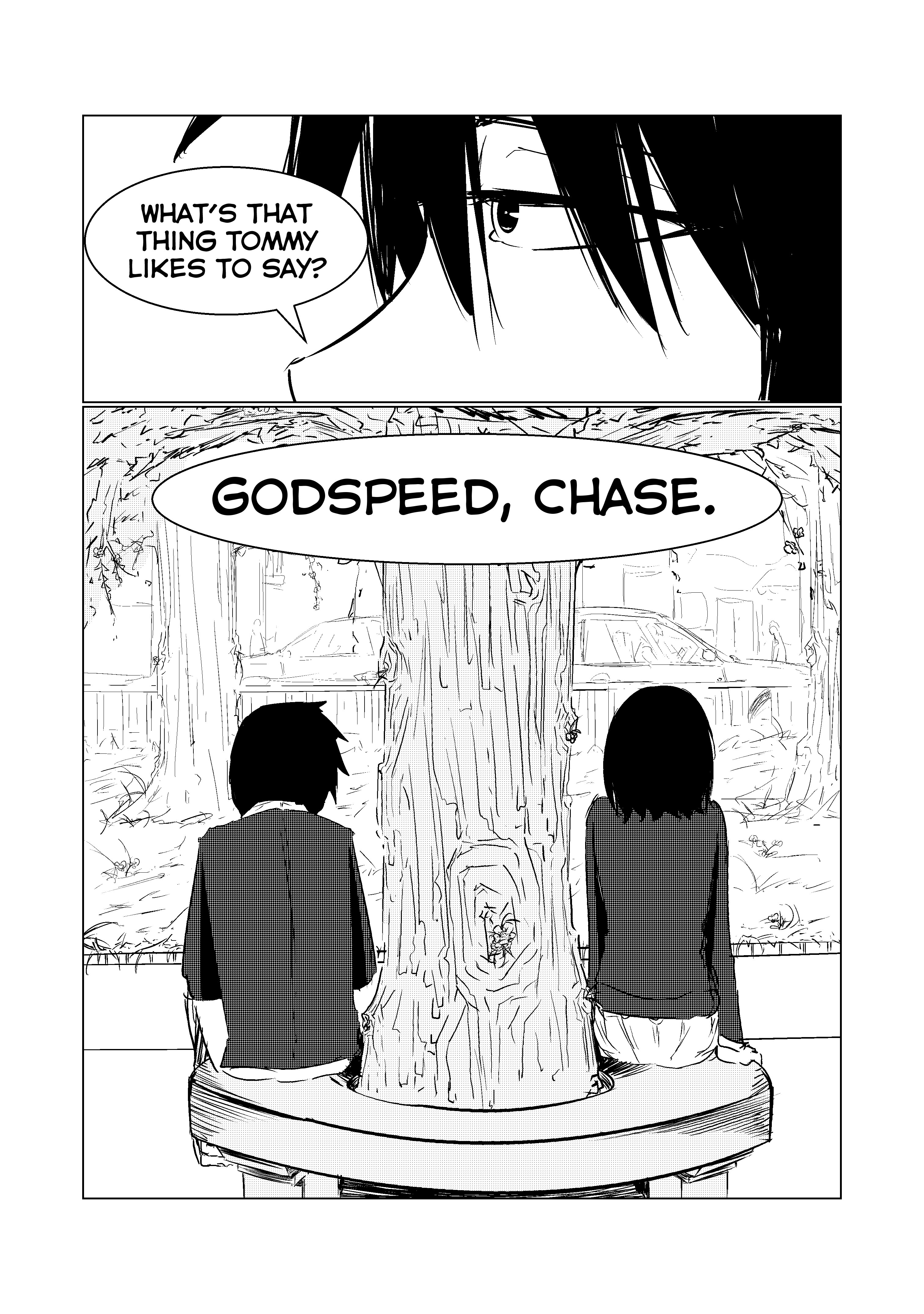 Opposites In Disguise - Vol.1 Chapter 3: Godspeed Chase