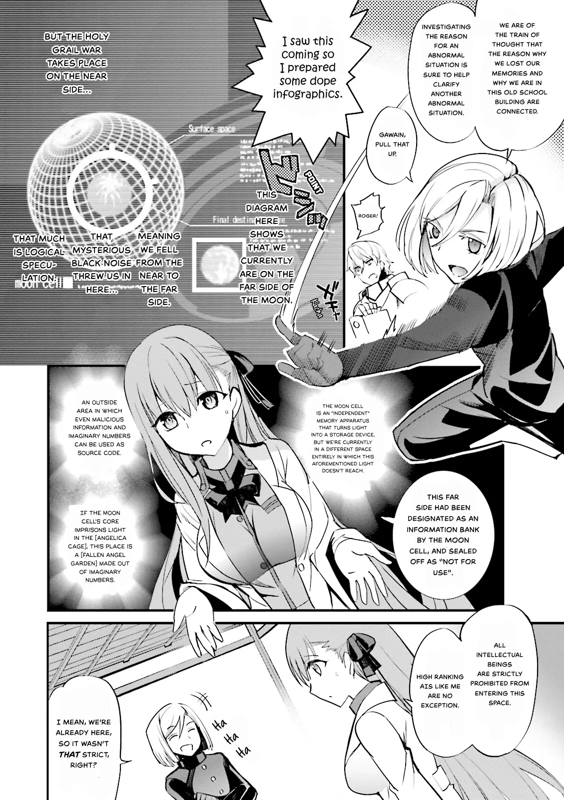 Fate/Extra Ccc - Vol.1 Chapter 4: Tsukumihara School Student Council Launches!