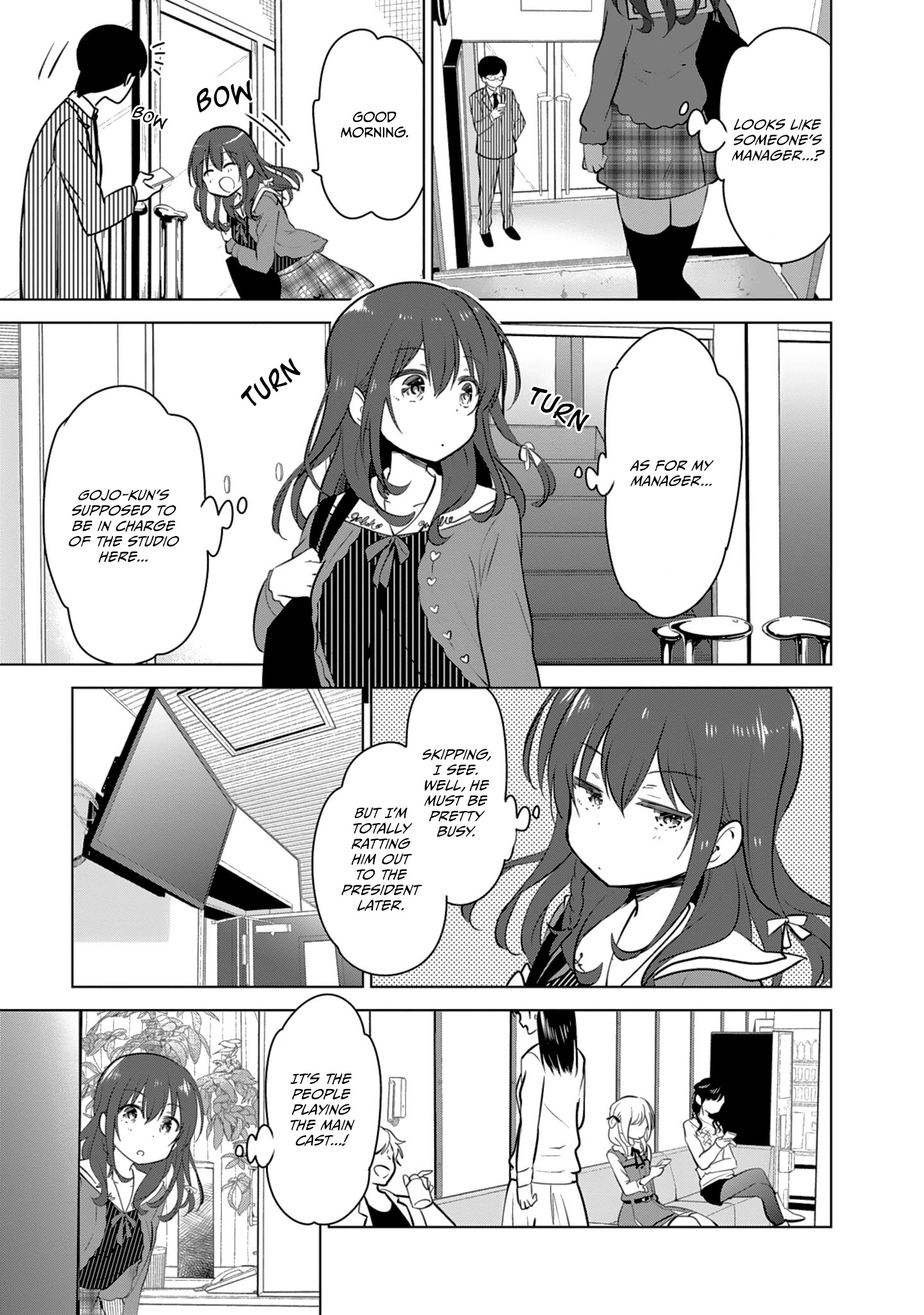 Girlish Number - Vol.1 Chapter 1 : Karasuma Chitose And Her Voice Gig