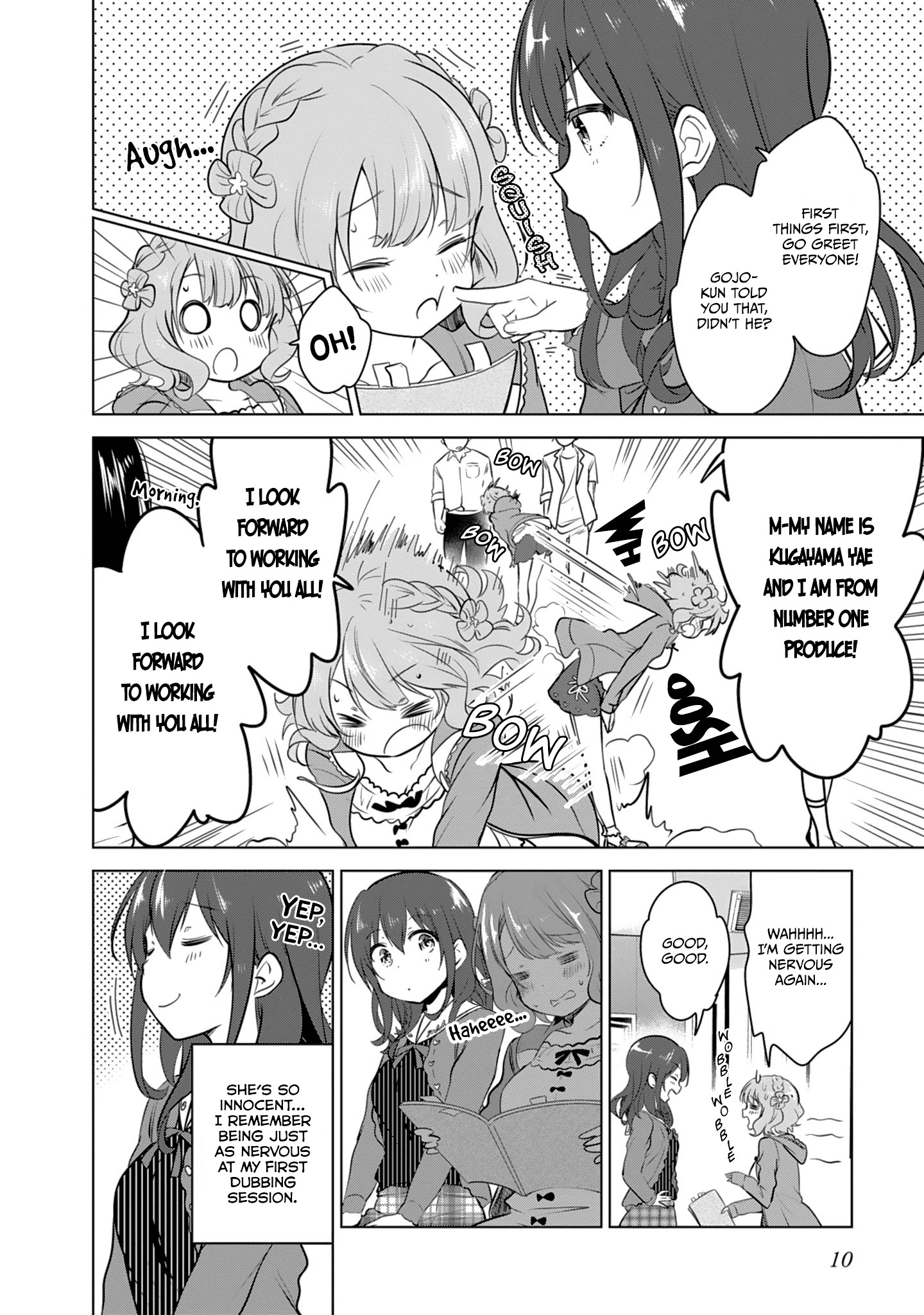 Girlish Number - Vol.1 Chapter 1 : Karasuma Chitose And Her Voice Gig