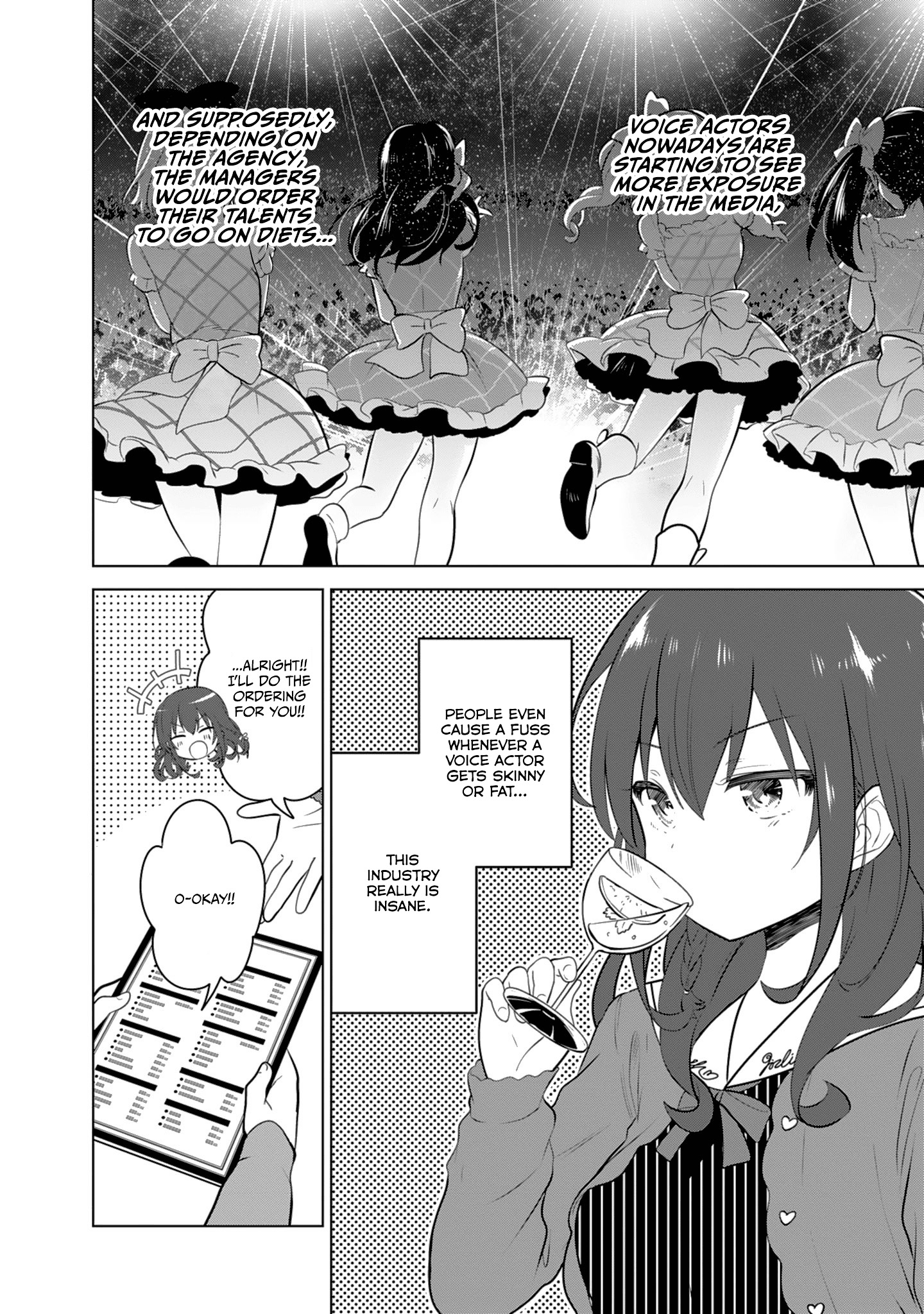 Girlish Number - Vol.1 Chapter 1 : Karasuma Chitose And Her Voice Gig