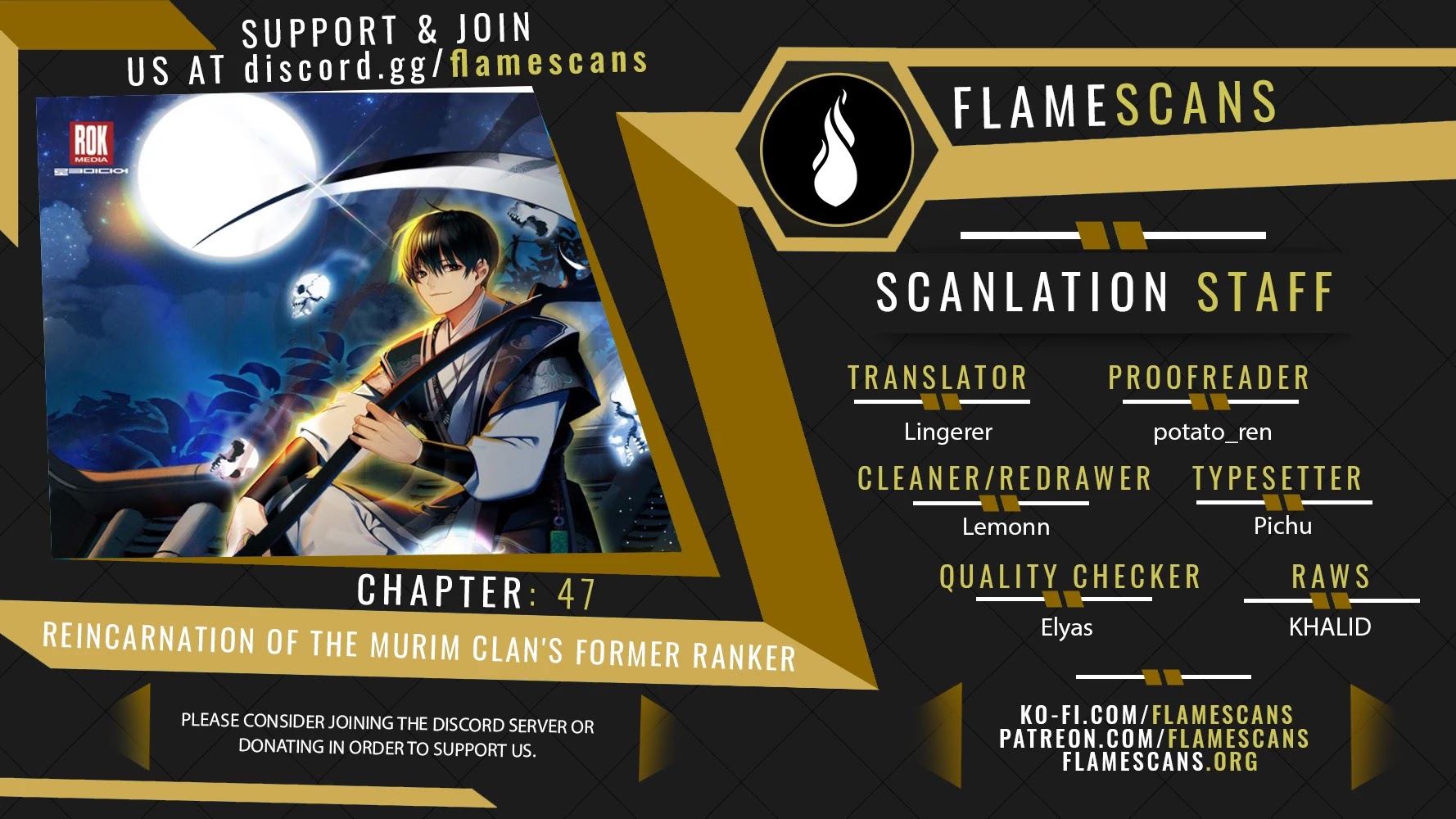 Reincarnation Of The Murim Clan's Former Ranker - Chapter 47